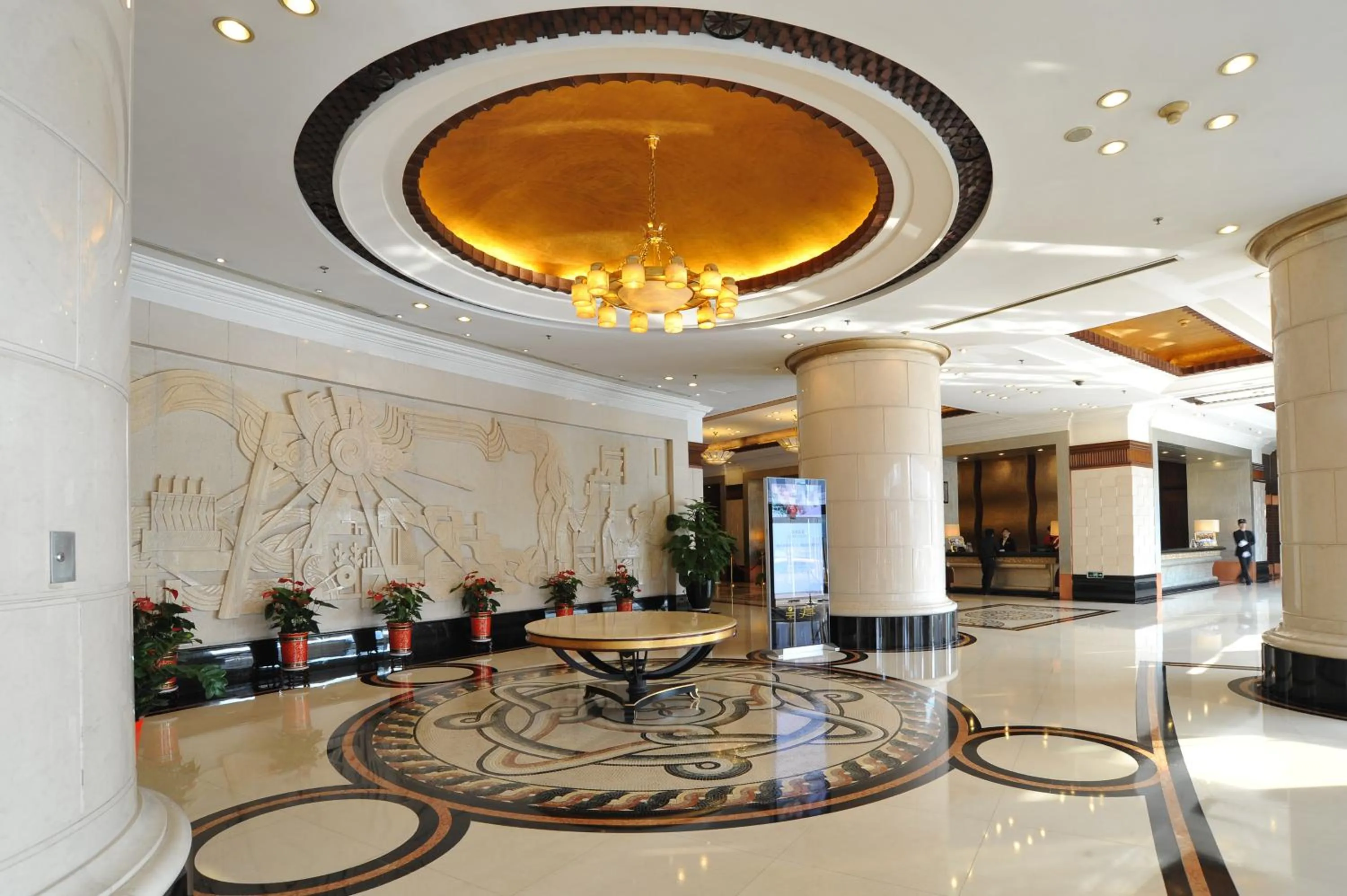 Lobby or reception in Huafang Jinling International Hotel Zhangjiagang