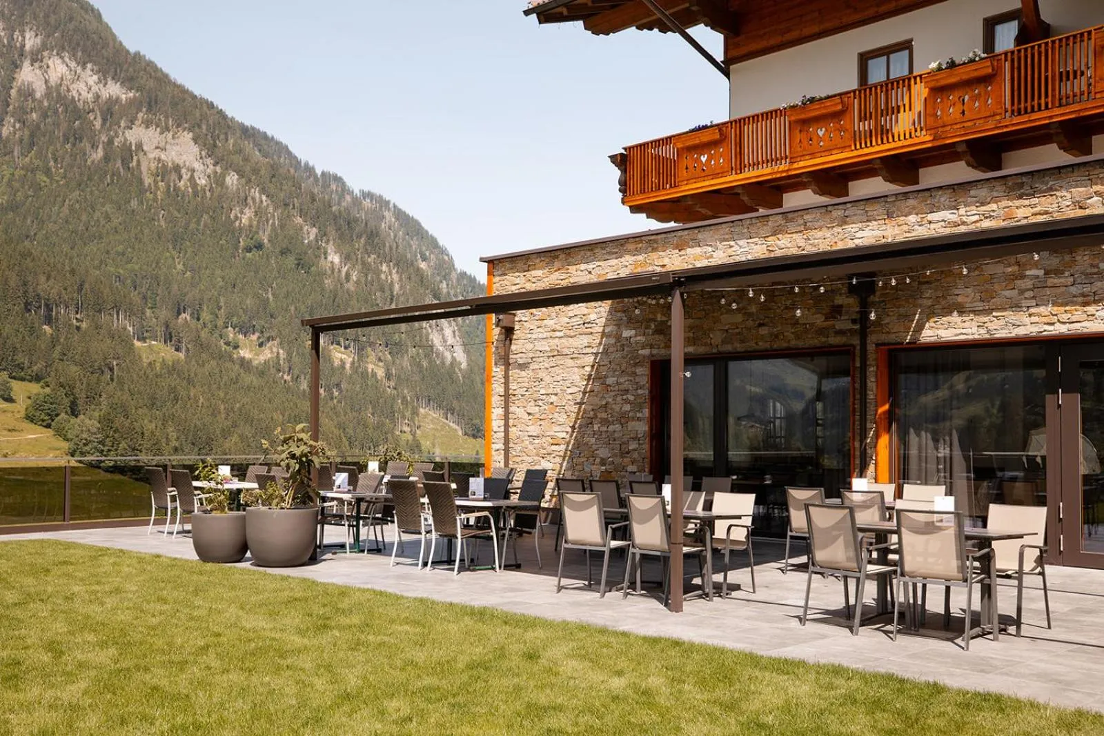 Garden in Hotel Dorfer