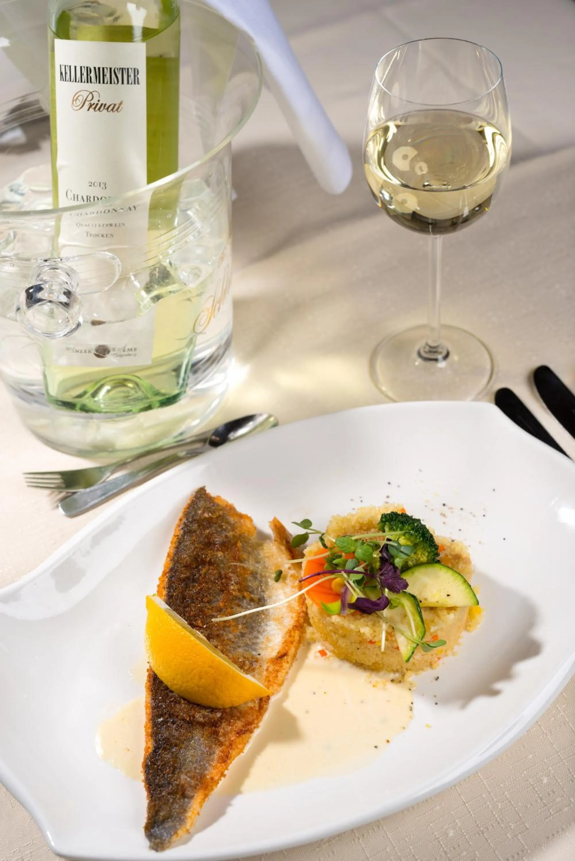 Food close-up in Hotel Dorfer