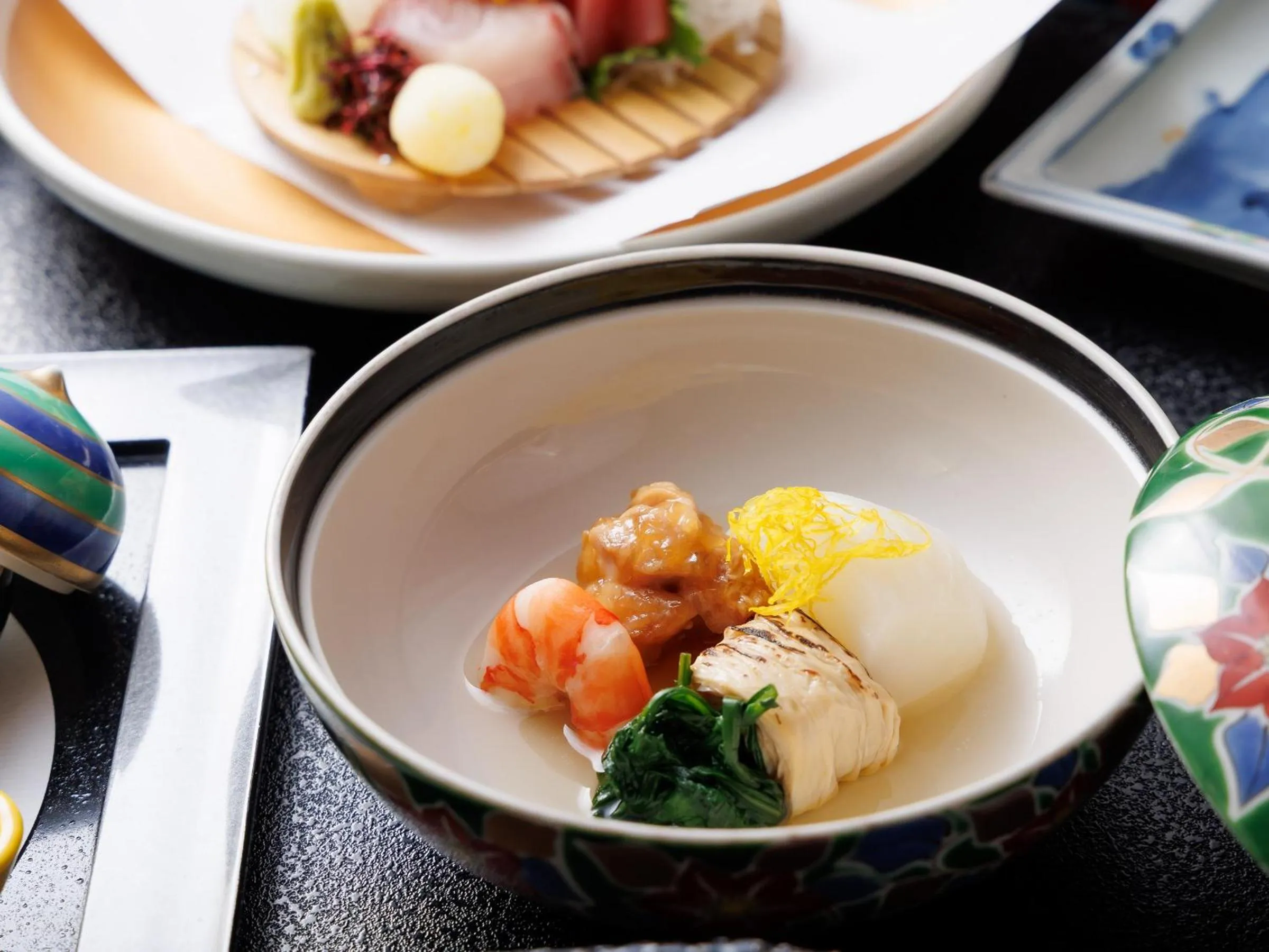 Food close-up in Hamanoyu