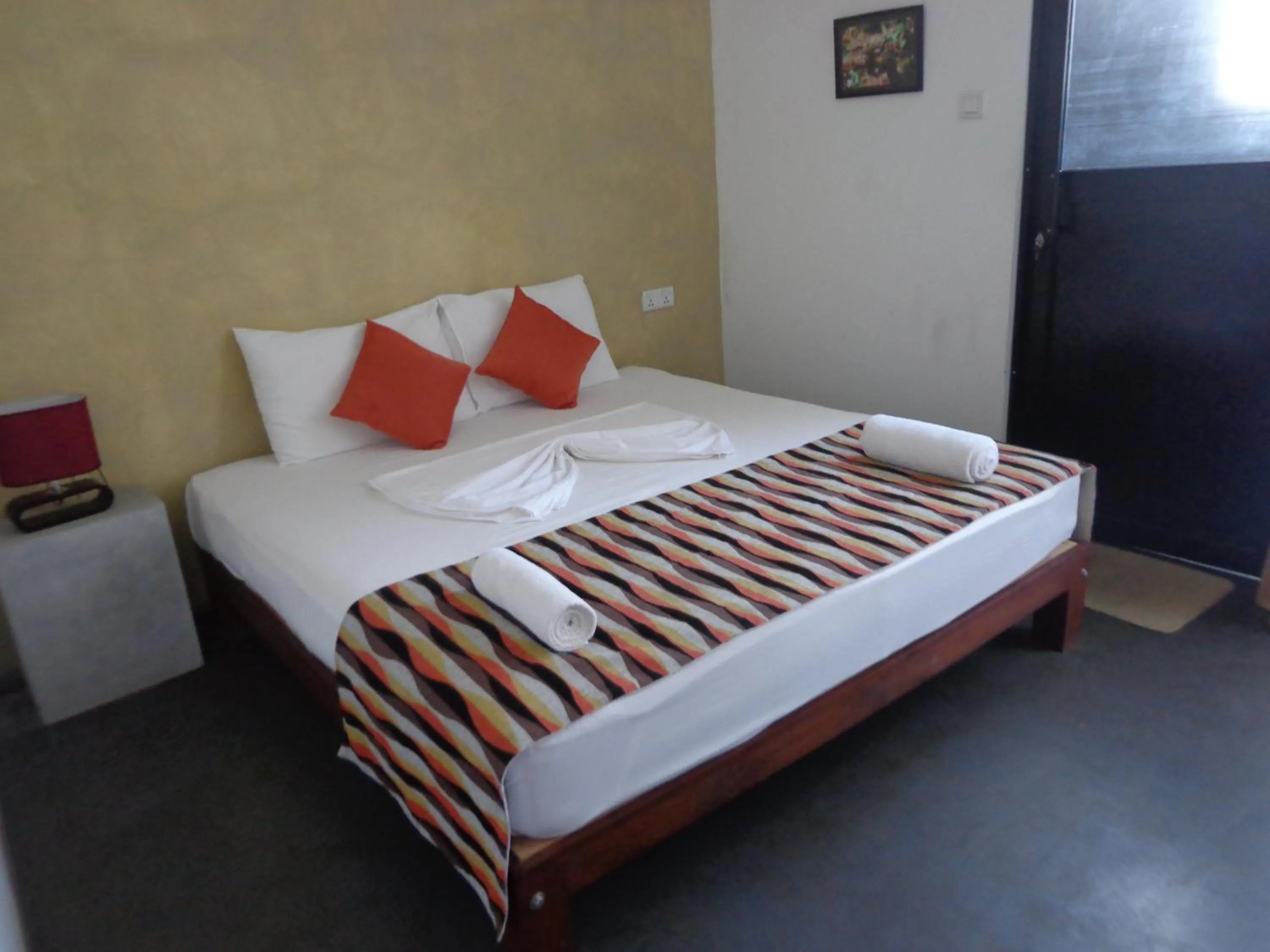 Bed in Hotel Star White - Negombo