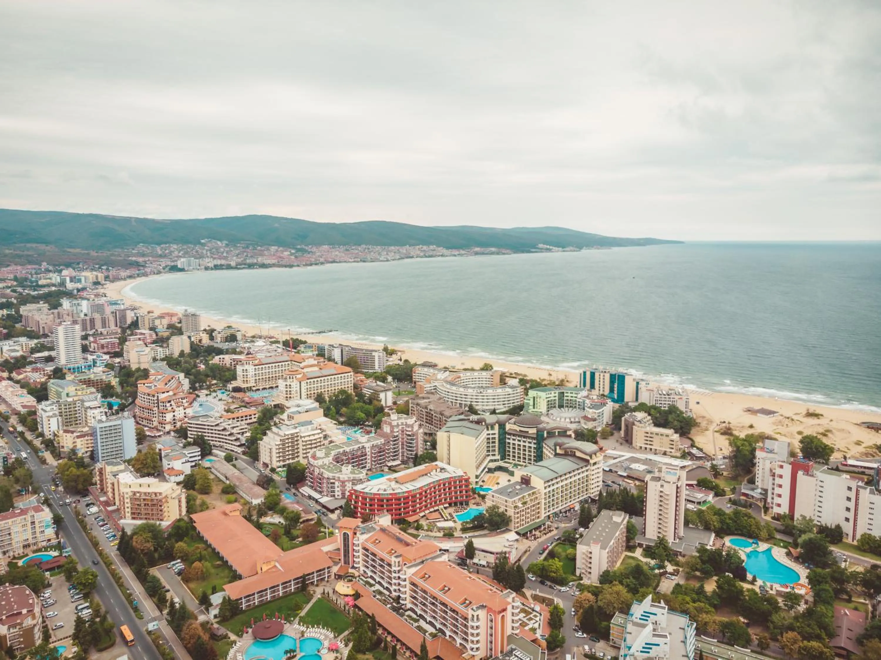 Bird's eye view in Hotel Bohemi
