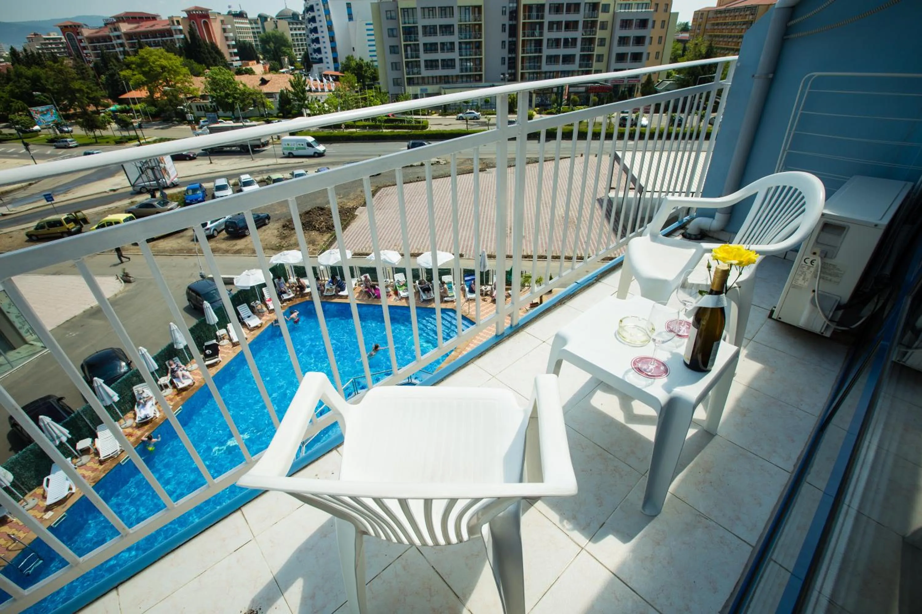 Balcony/Terrace in Hotel Bohemi