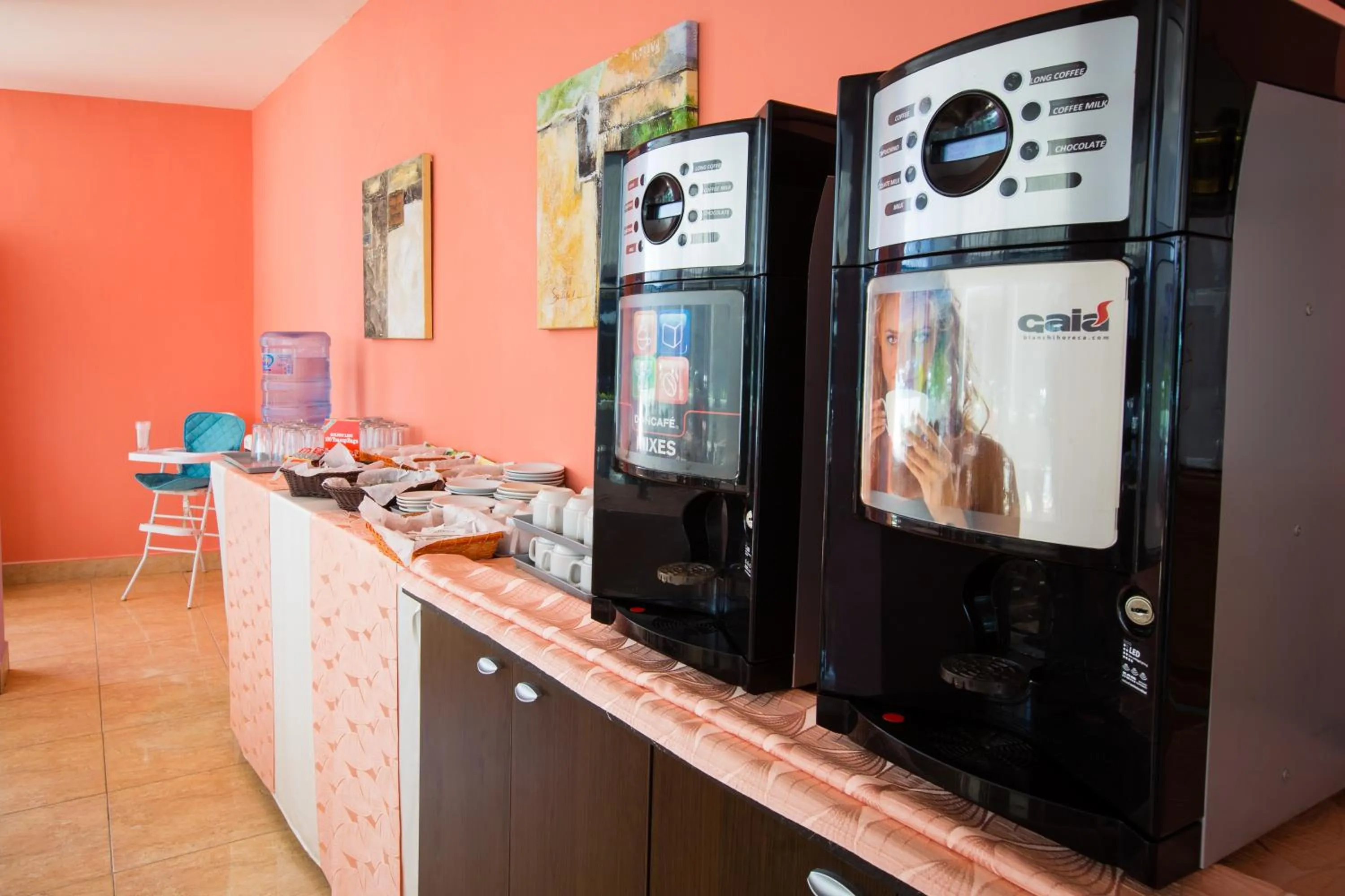Coffee/tea facilities in Hotel Bohemi