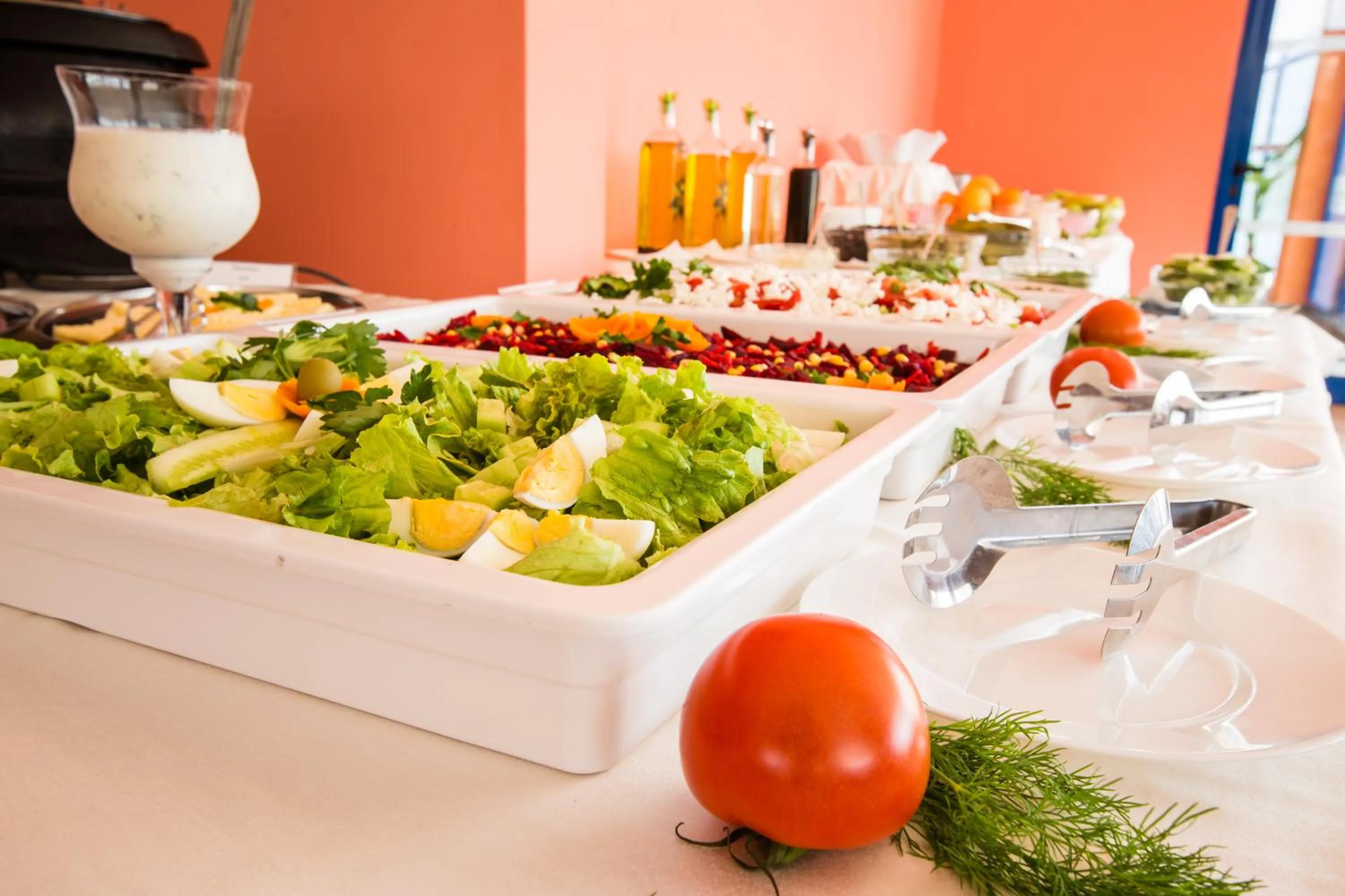 Food in Hotel Bohemi