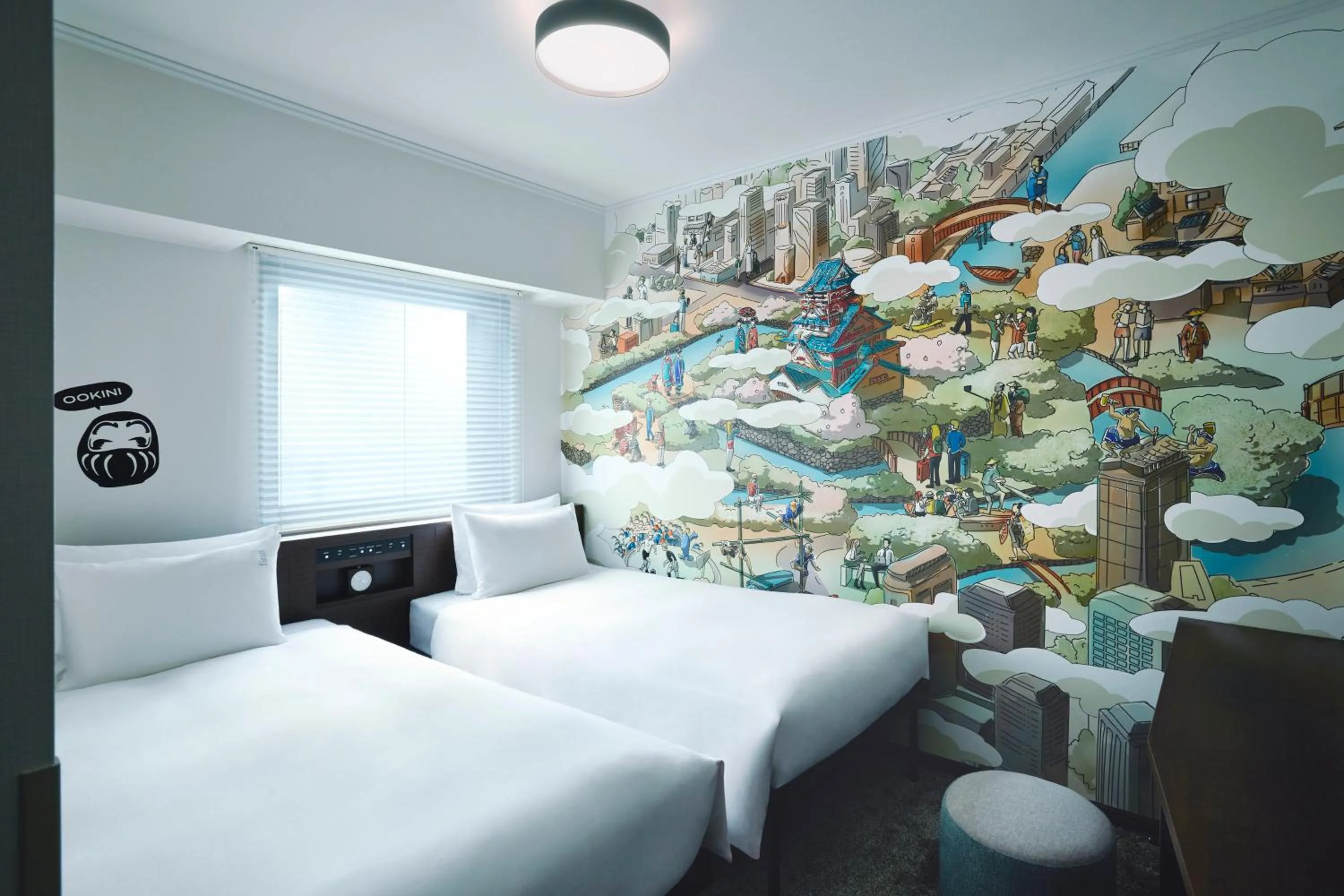 Photo of the whole room, Bed in Garner Hotel Osaka Honmachi Station by IHG