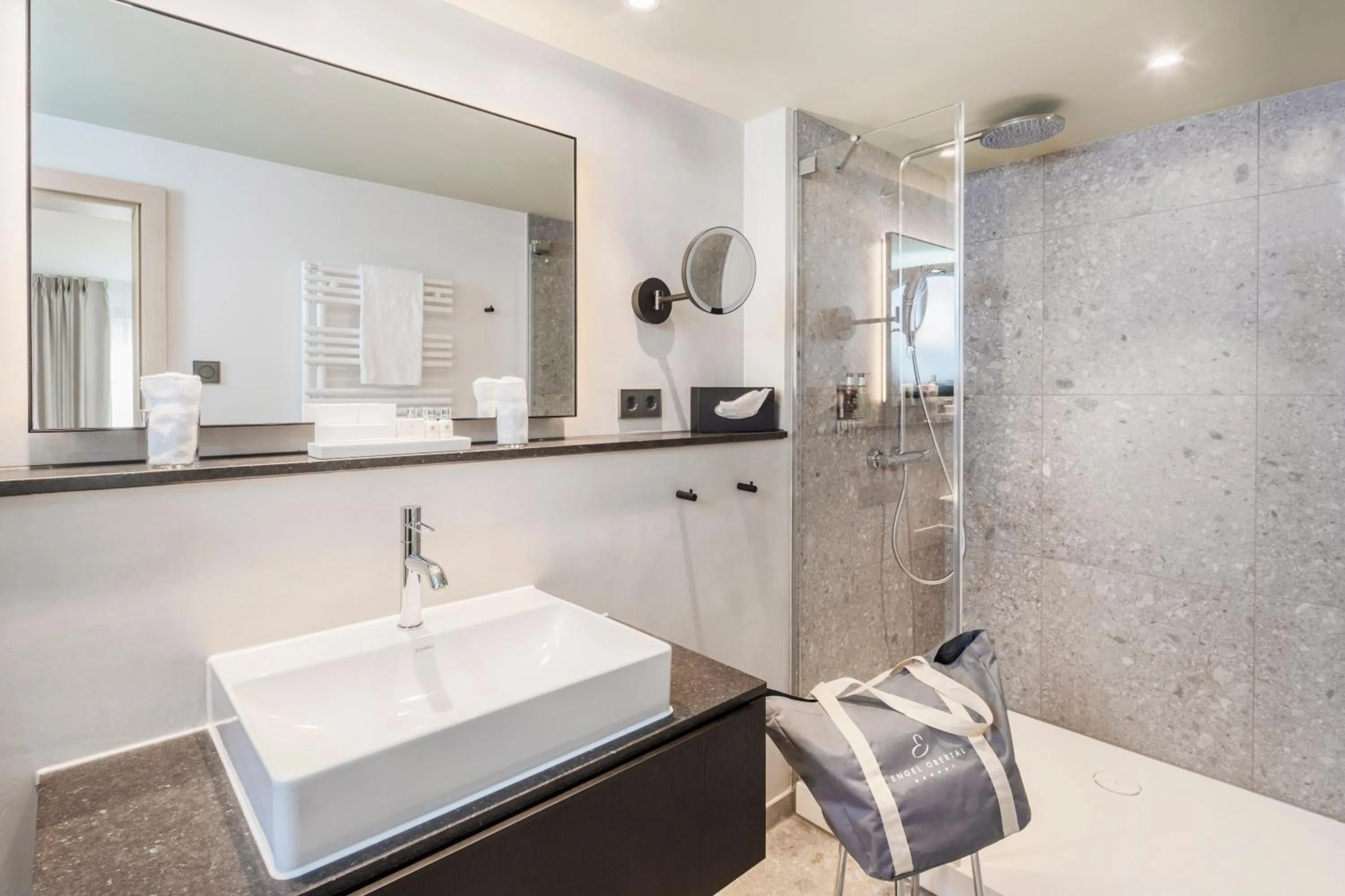 Bathroom in Wellness & Genuss Resort - Engel Obertal