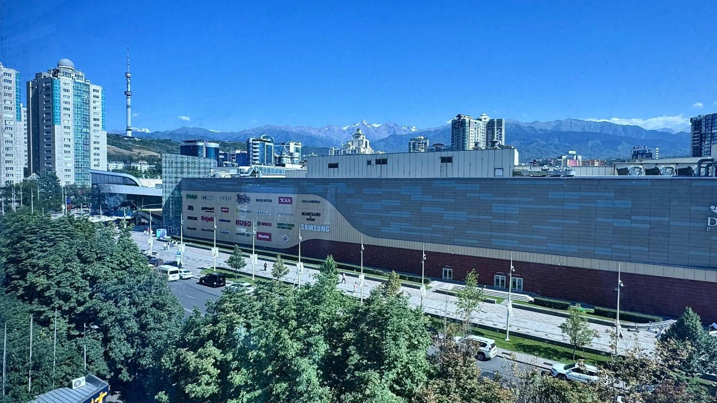 City view in Grand Hotel Eurasia