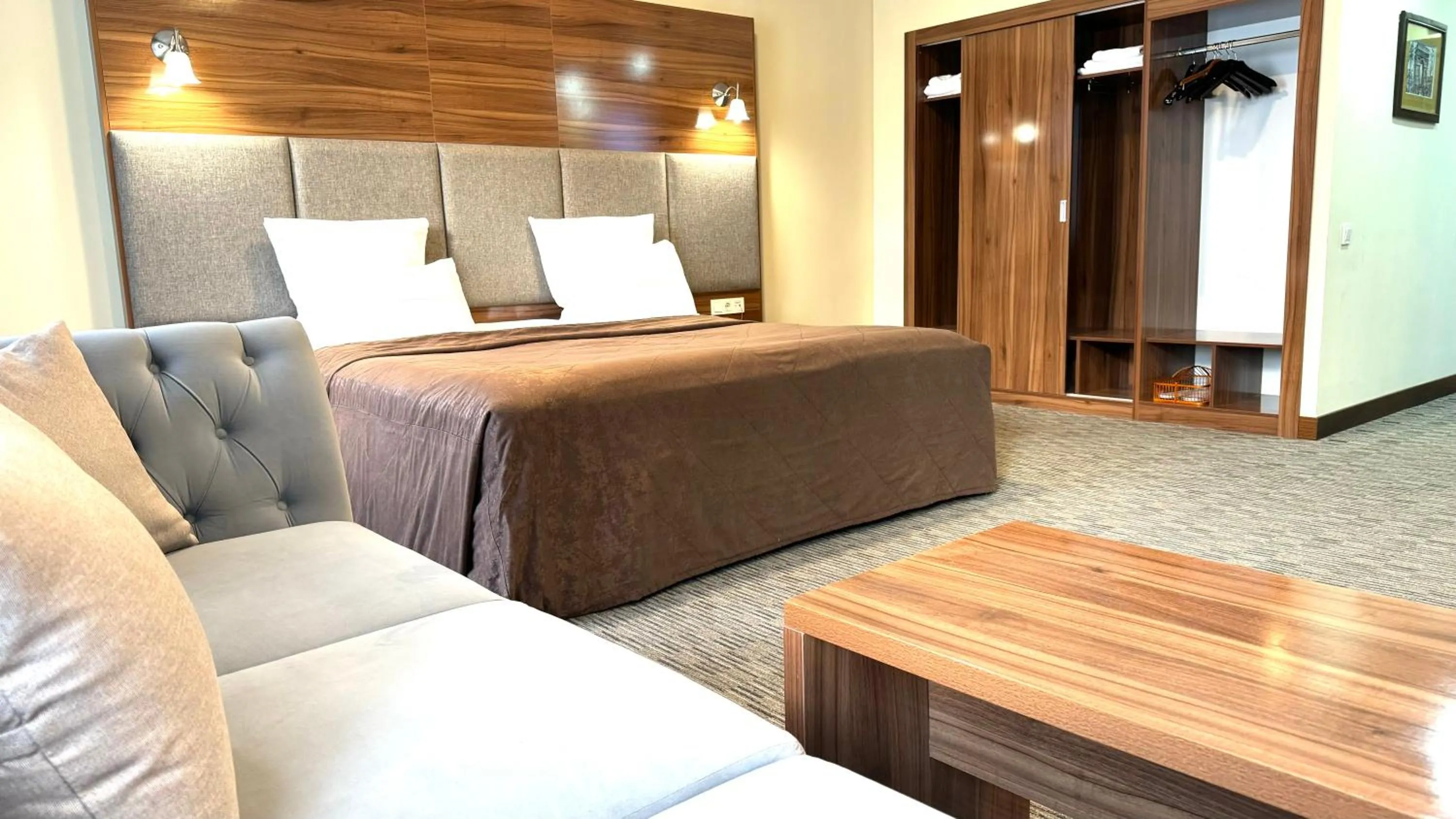 Bed in Grand Hotel Eurasia