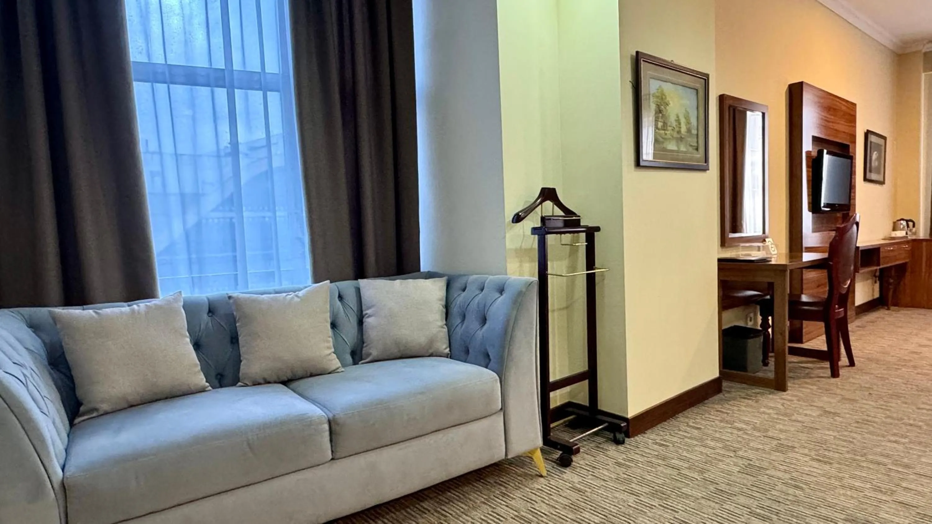 Living room in Grand Hotel Eurasia