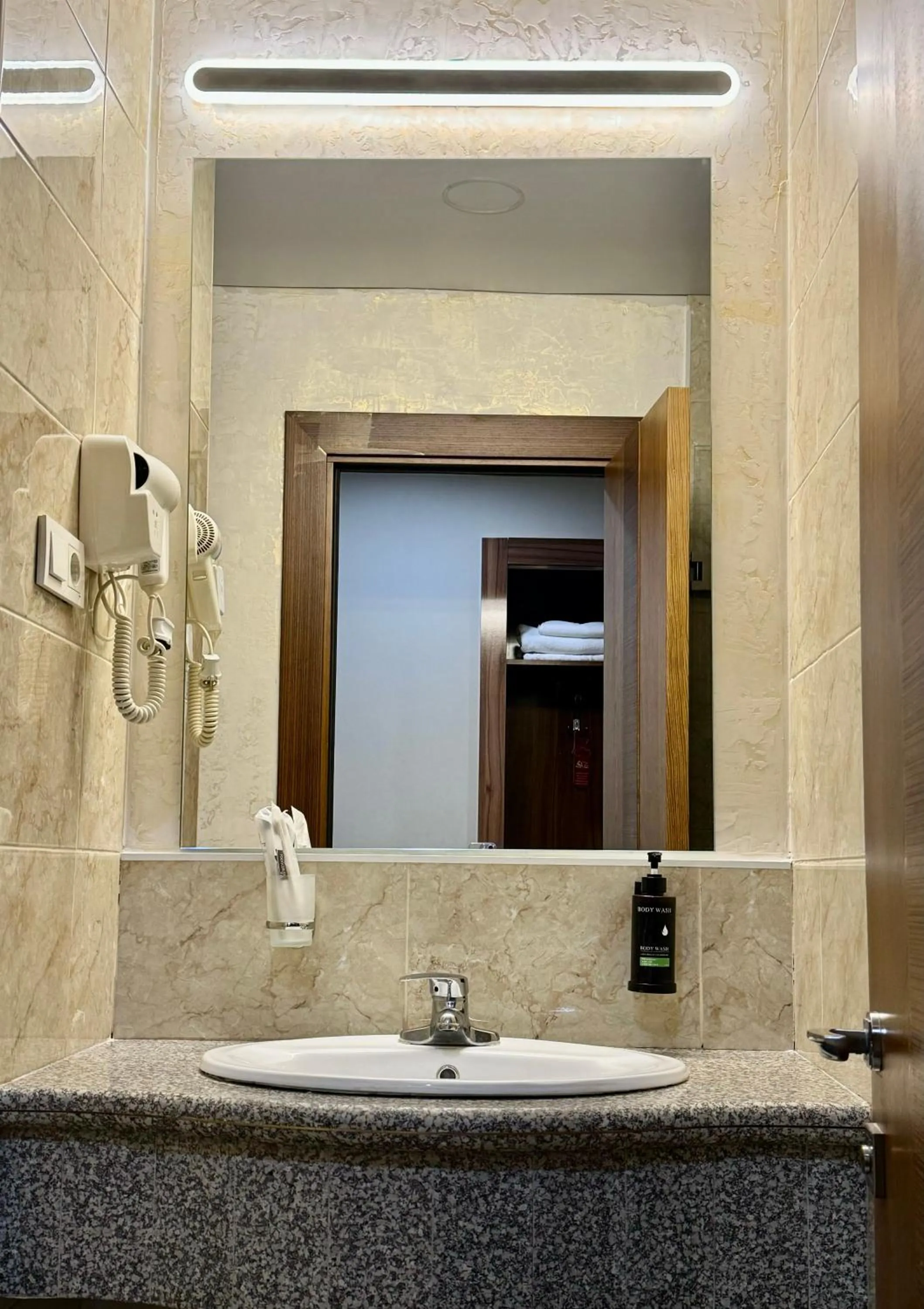 Shower in Grand Hotel Eurasia