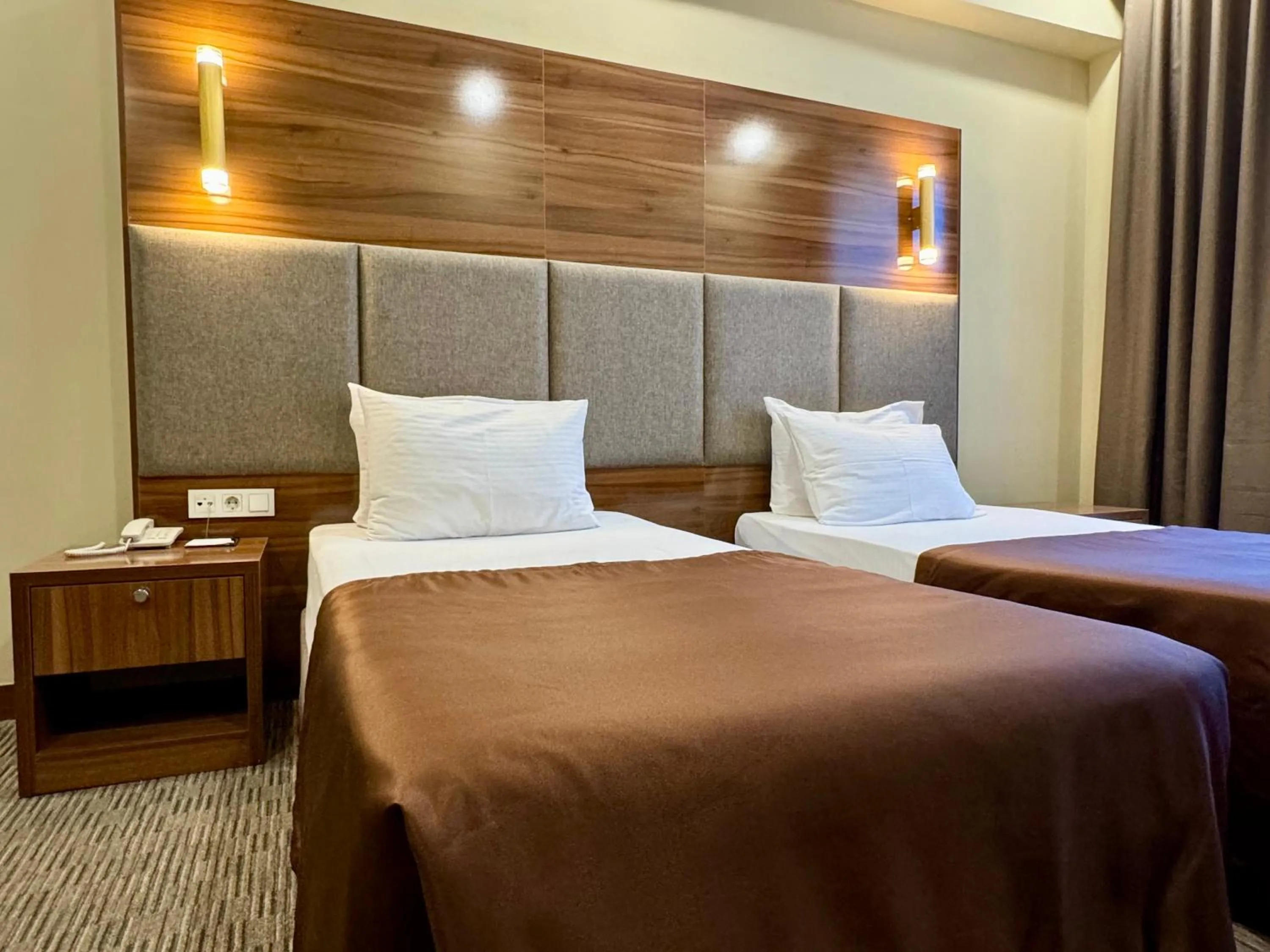 Bed in Grand Hotel Eurasia