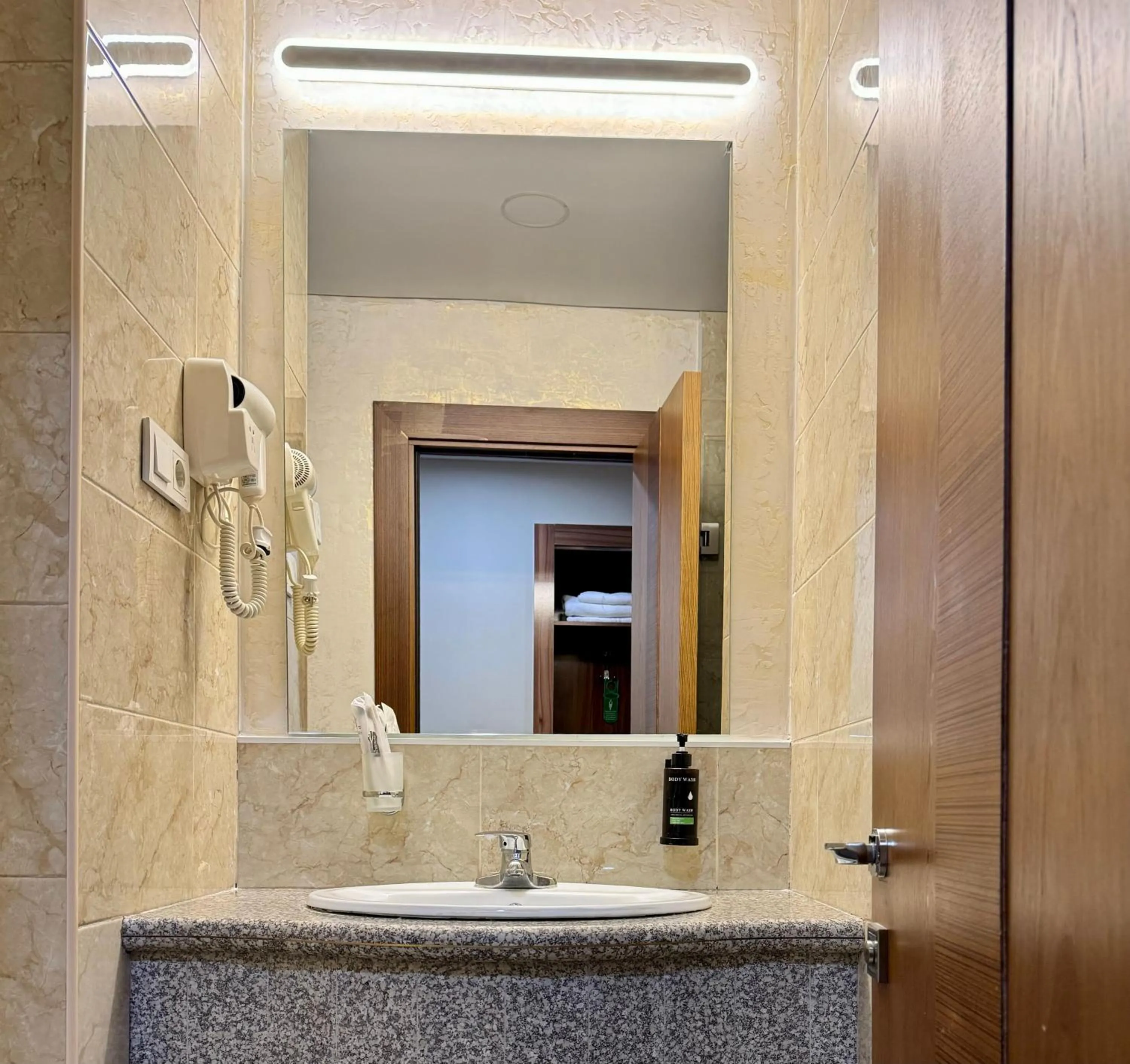Shower in Grand Hotel Eurasia