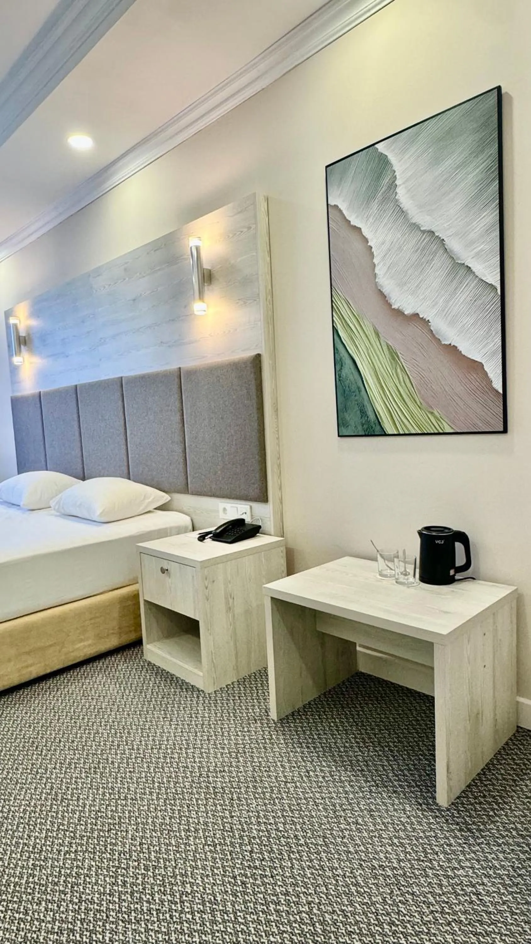 Bedroom, Bed in Grand Hotel Eurasia