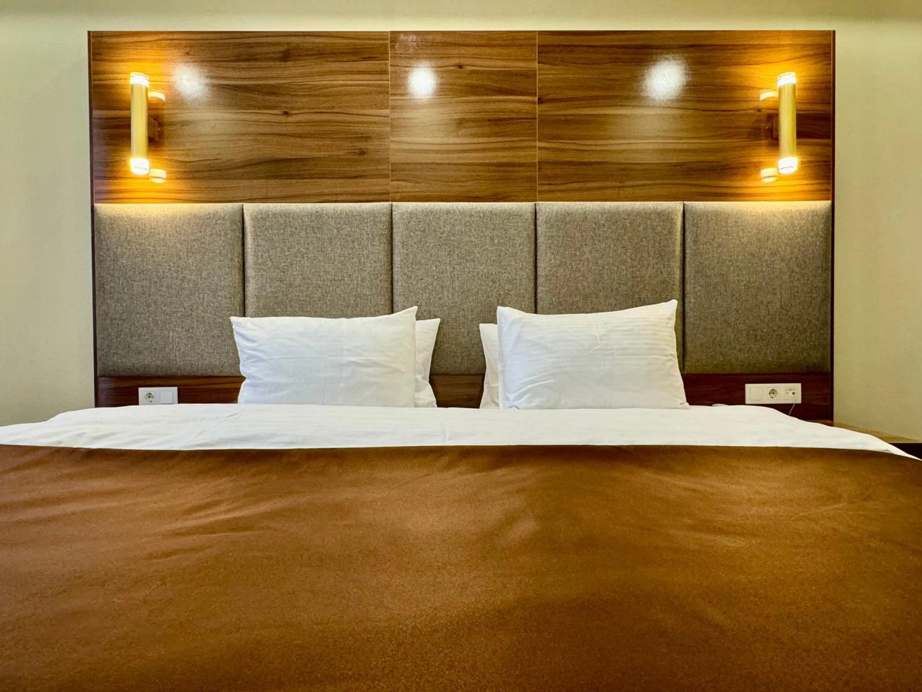 Bed in Grand Hotel Eurasia