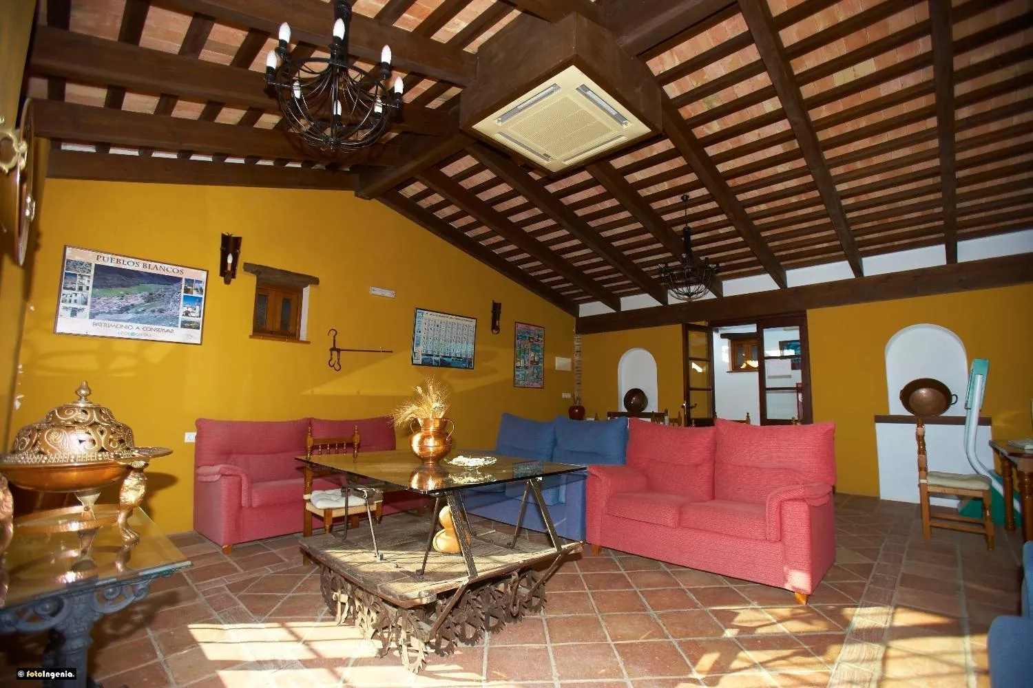 Living room in Hotel Enrique Calvillo