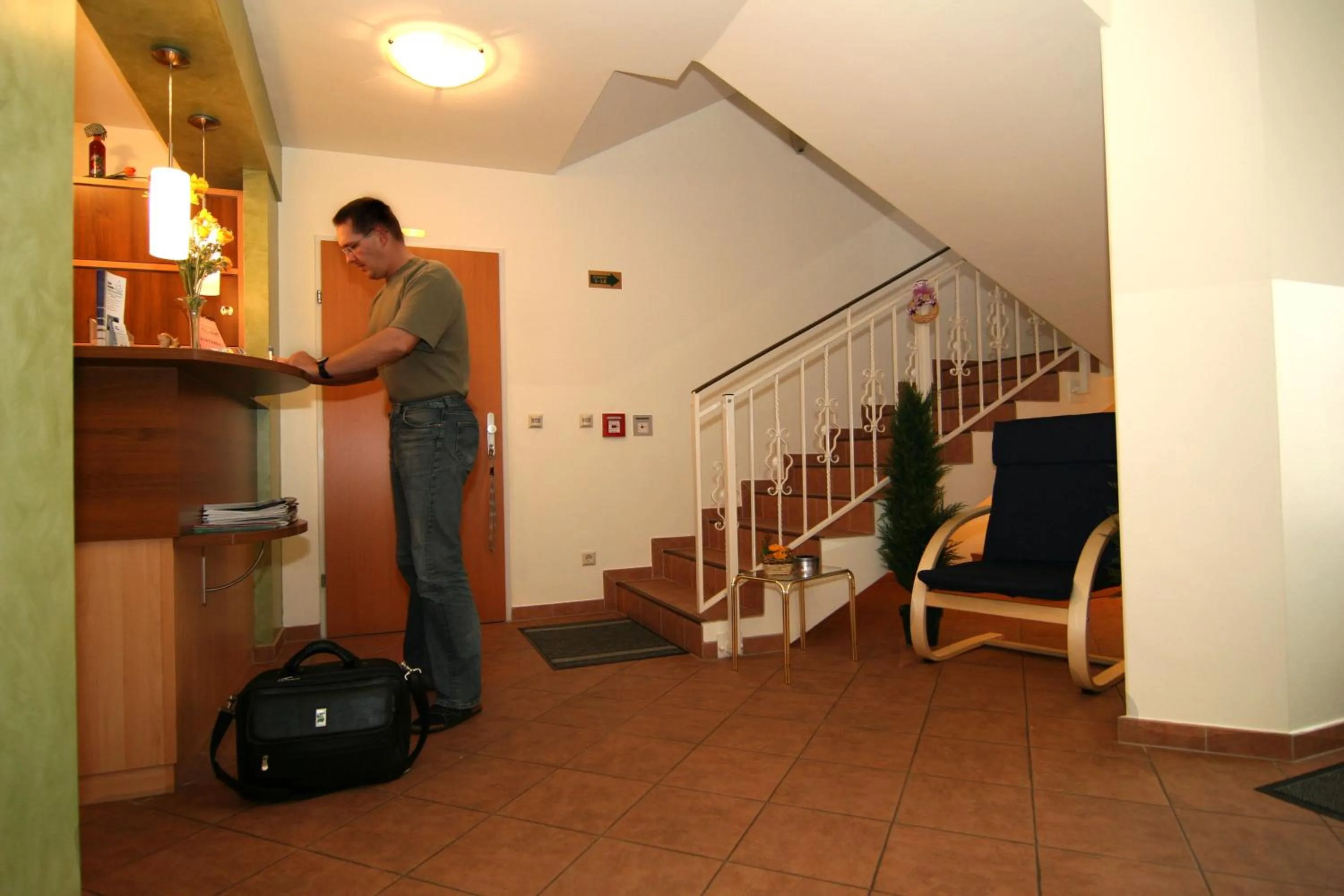 Lobby or reception in Pension Kasper