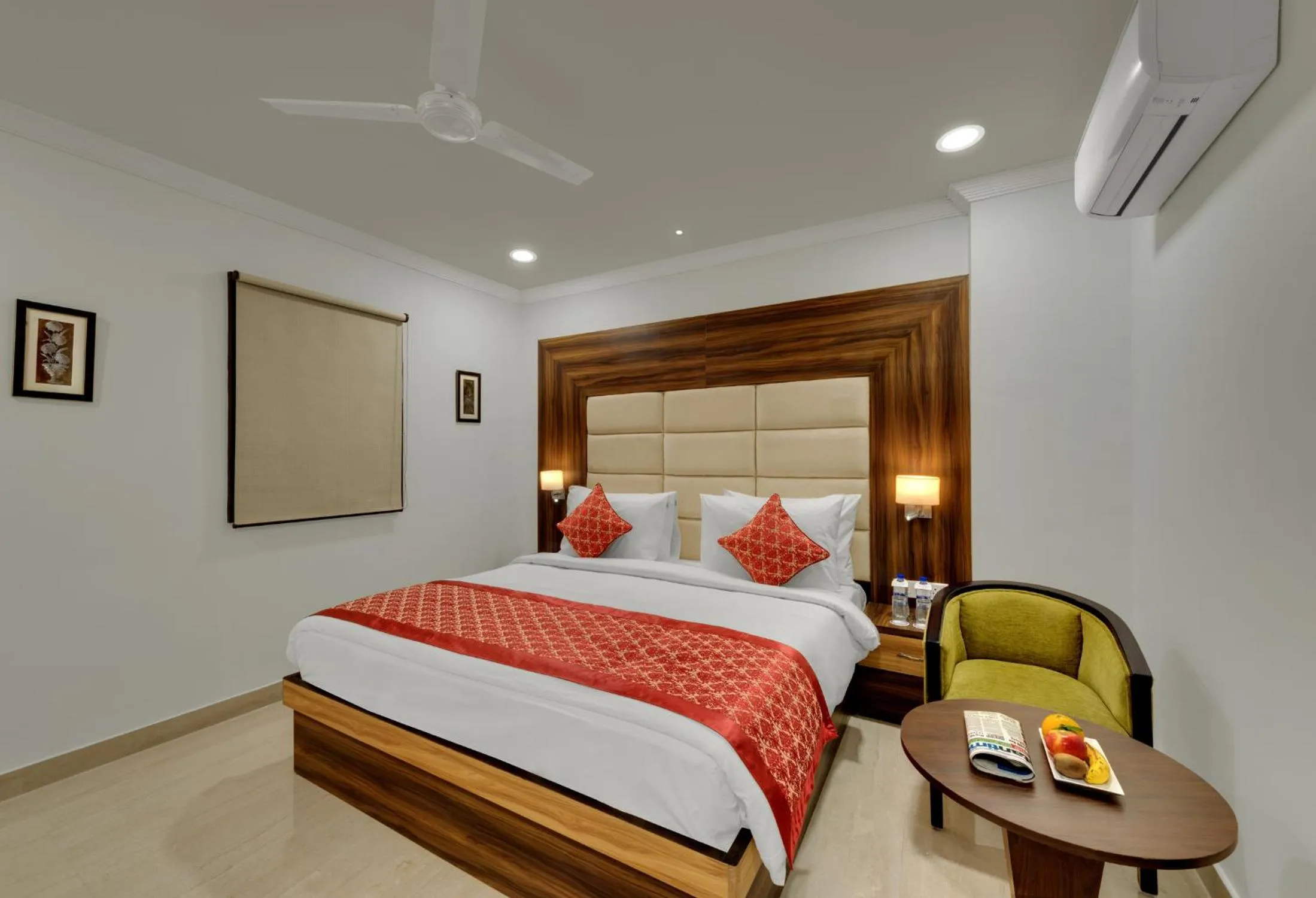 Photo of the whole room, Bed in Avins Beacon Hotel - Udaipur