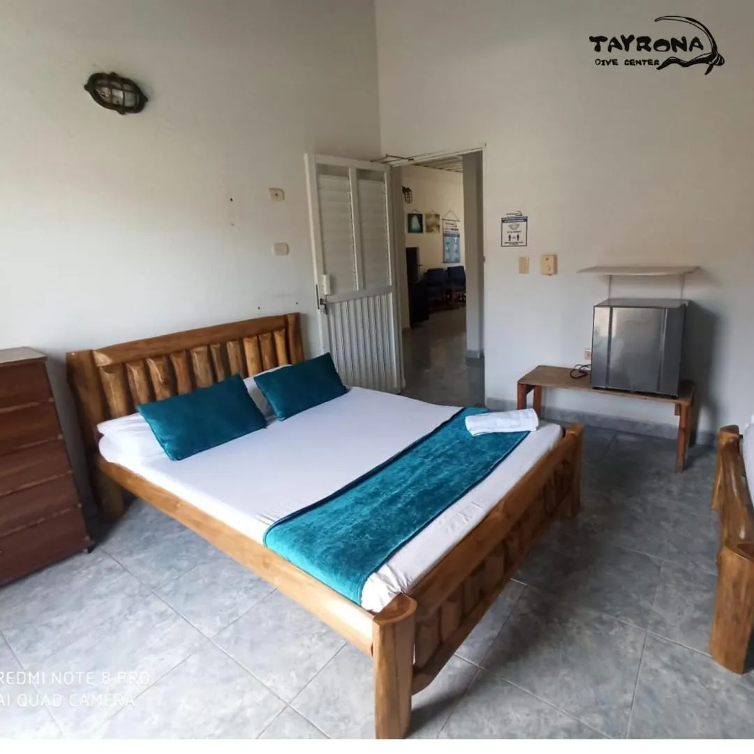 Bed in Tayrona Dive Center