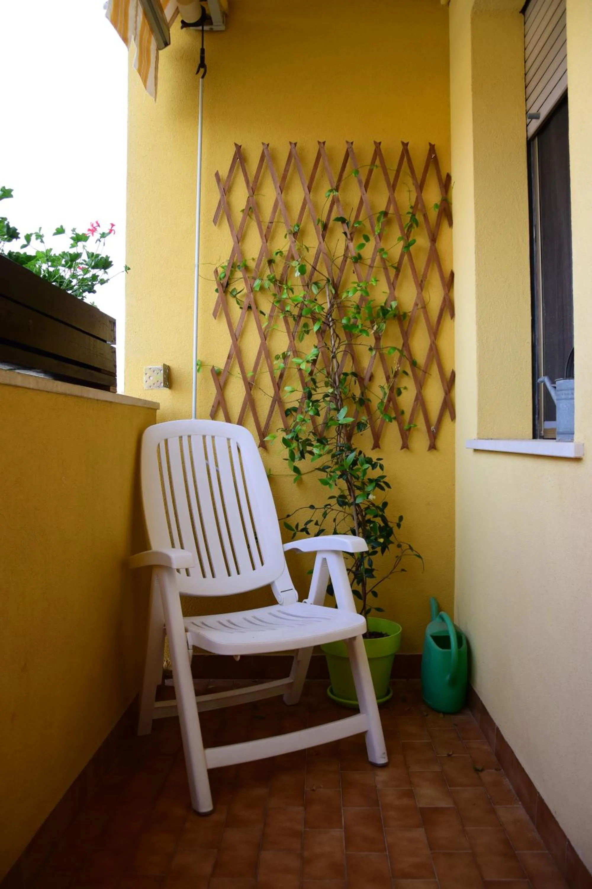 Balcony/Terrace in B&B Il Glicine Fiorito
