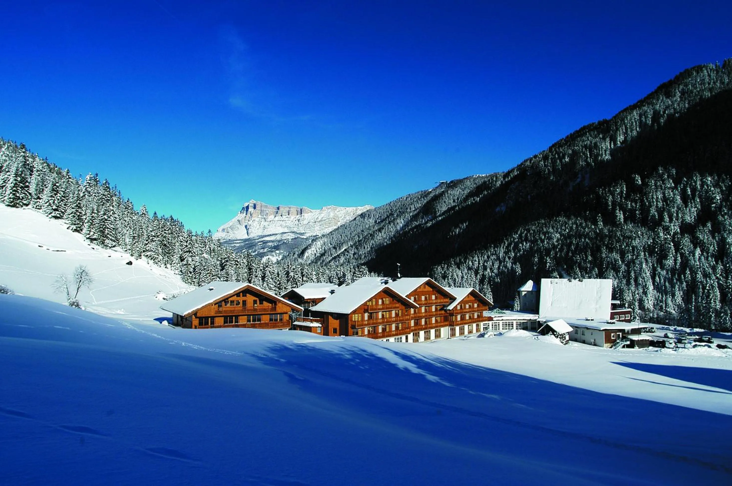 Property building in TH Corvara - Greif Hotel