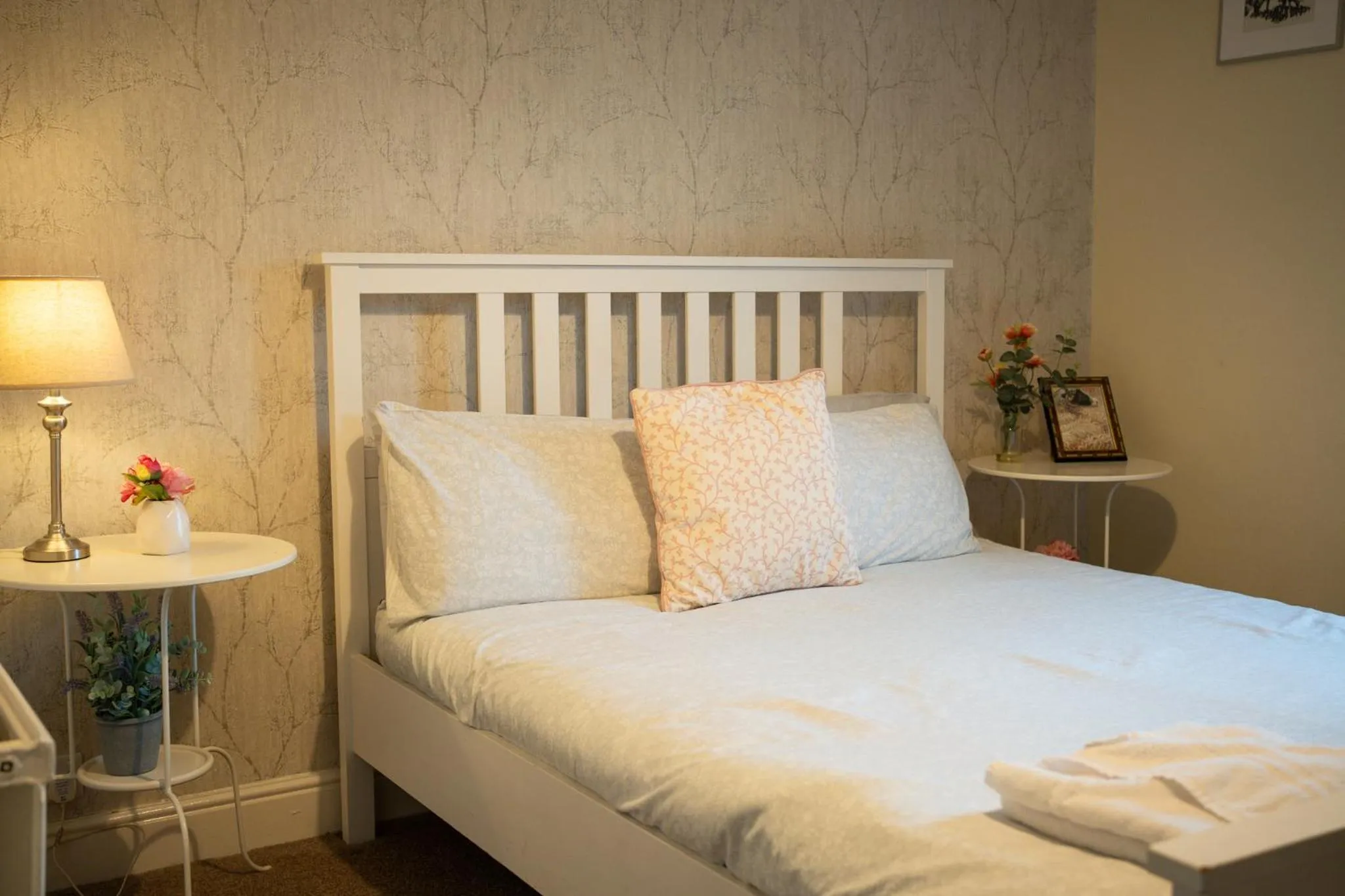 Bed in The Shepherds Inn, Langwathby