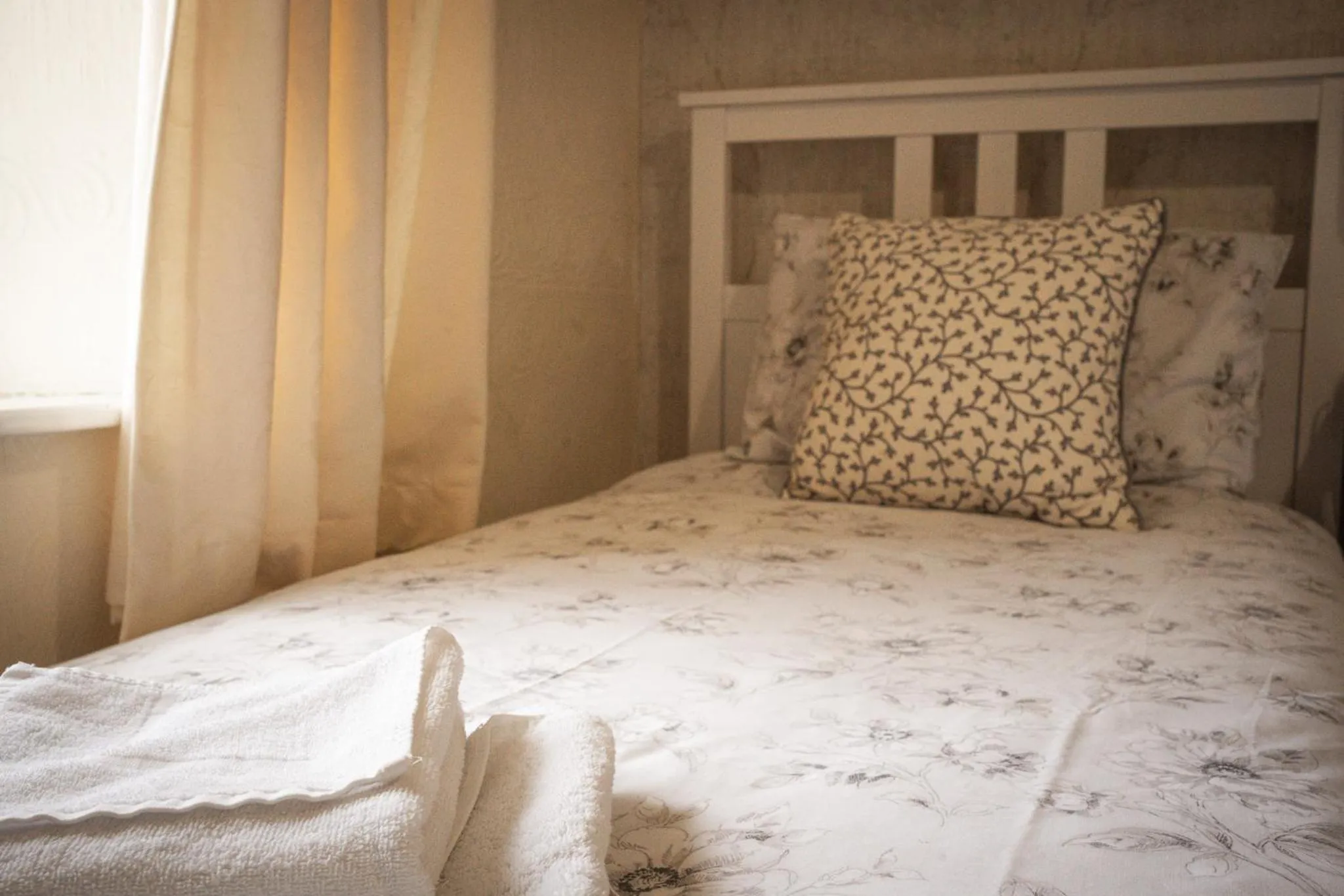 Bed in The Shepherds Inn, Langwathby