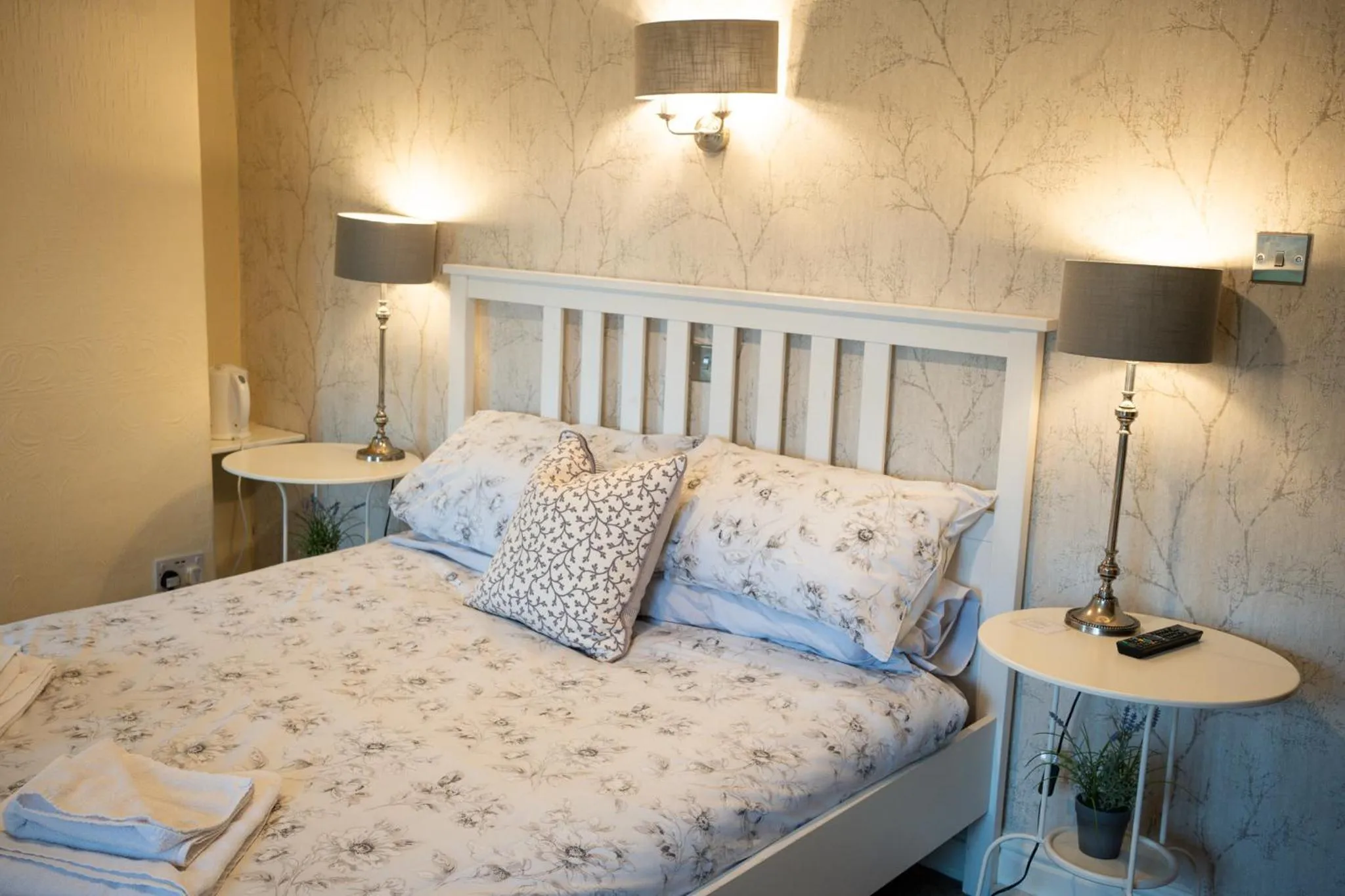 Bed in The Shepherds Inn, Langwathby