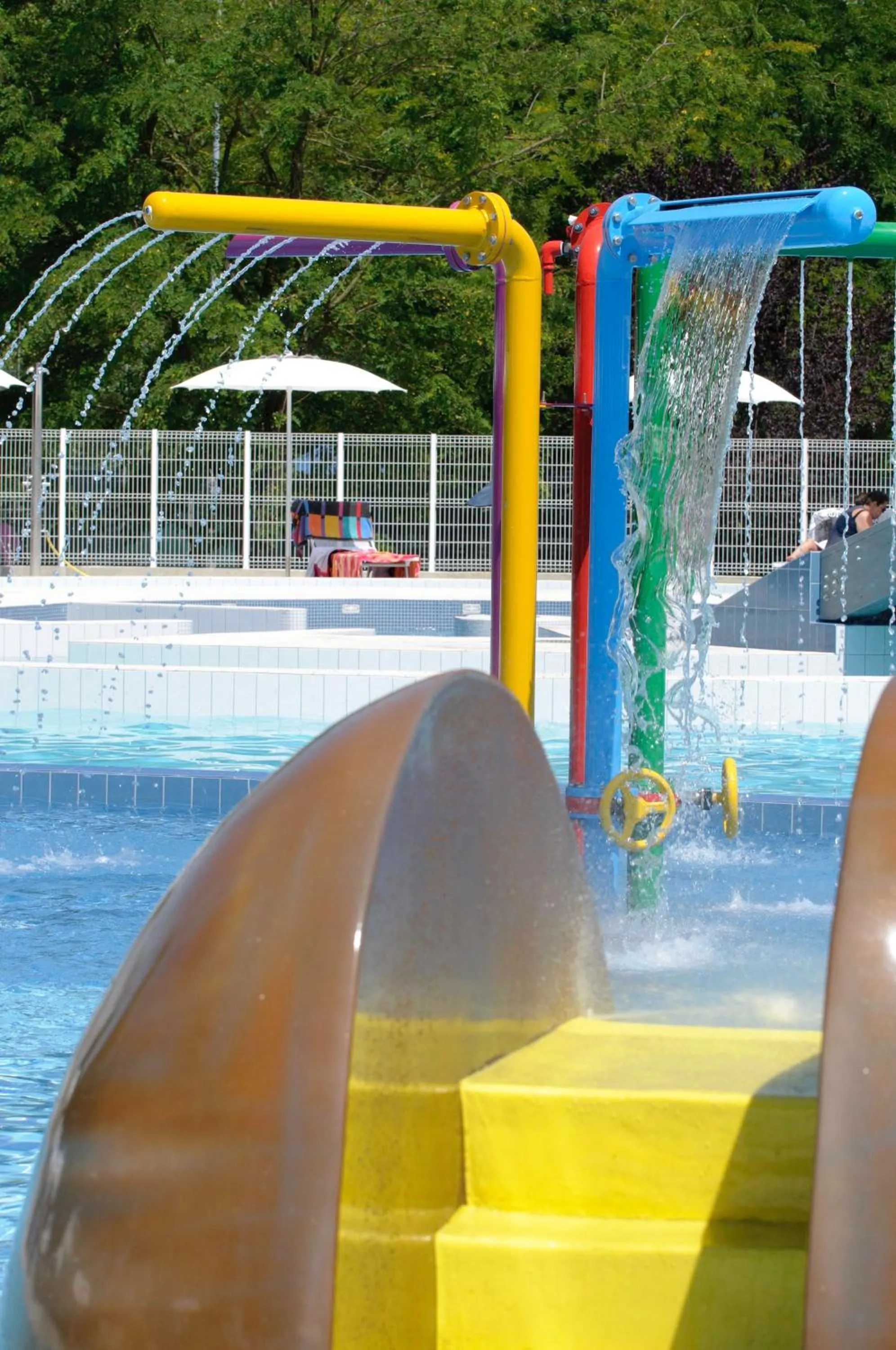 Aqua park in Club del Sole Adriano Family Camping Village
