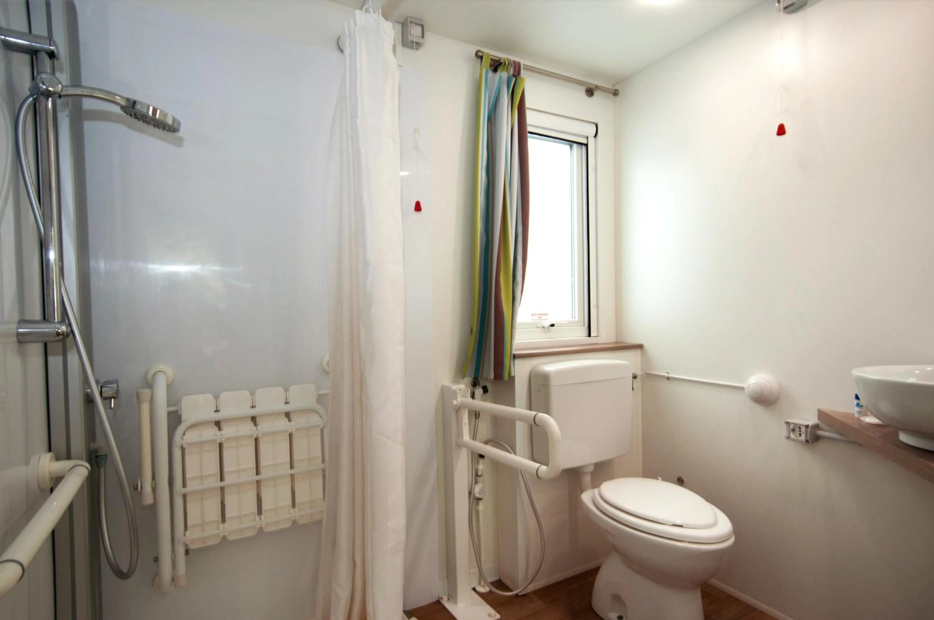 Bathroom in Club del Sole Adriano Family Camping Village