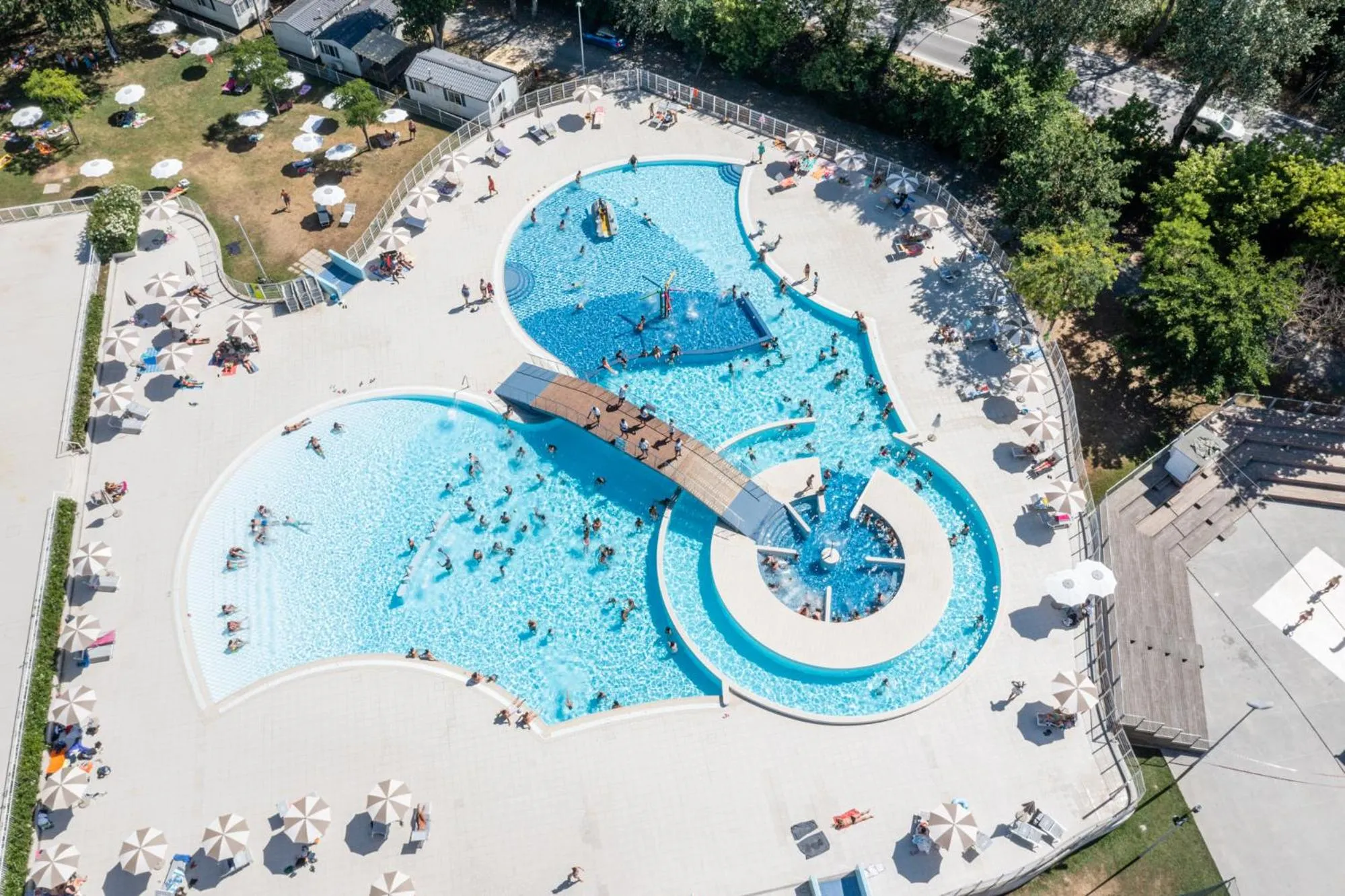 Swimming pool in Club del Sole Adriano Family Camping Village