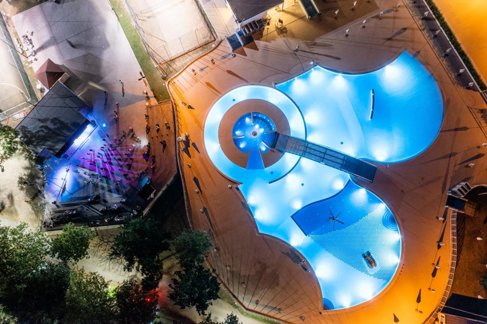 Swimming pool in Club del Sole Adriano Family Camping Village