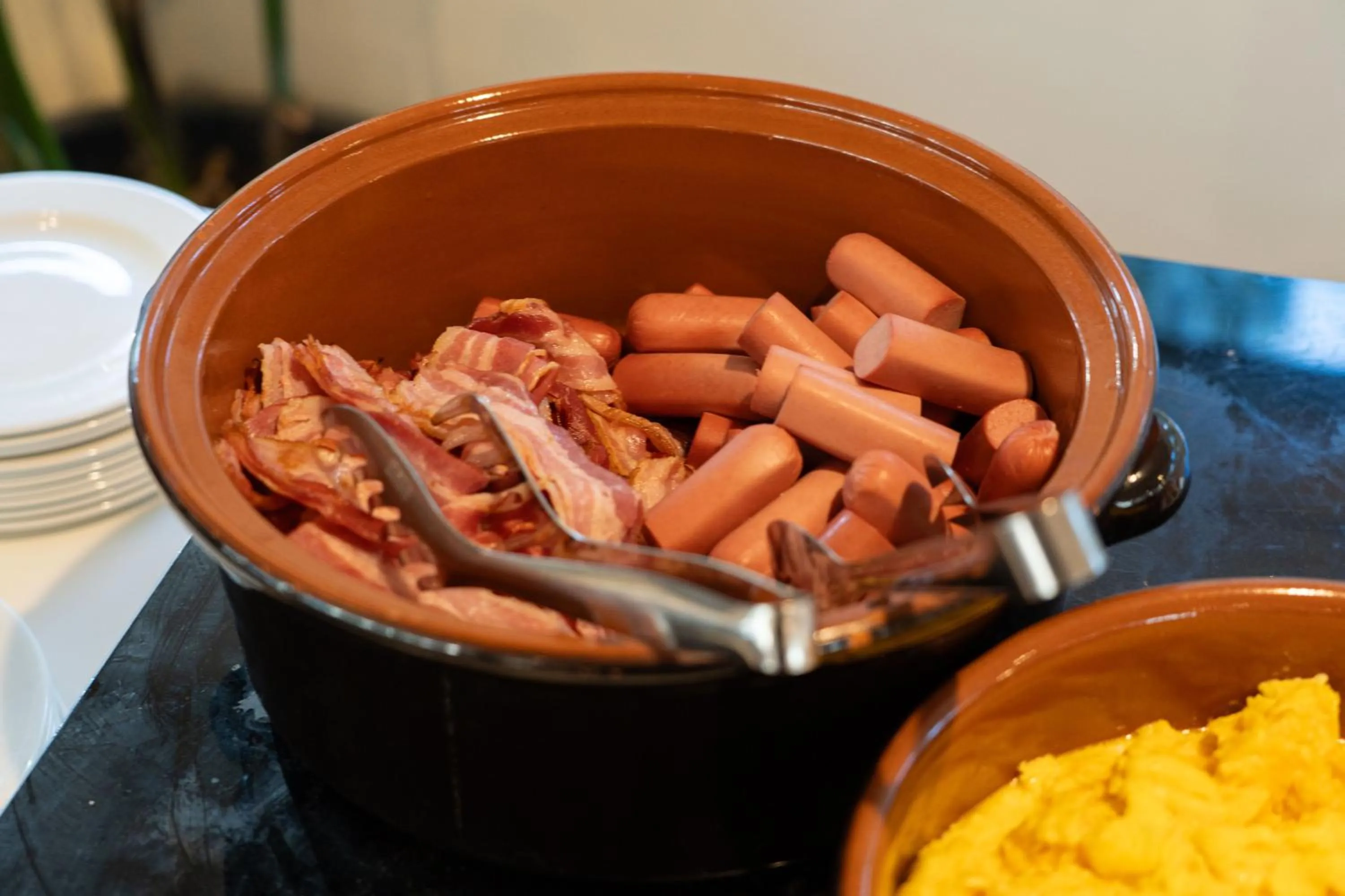 Breakfast in Club del Sole Adriano Family Camping Village