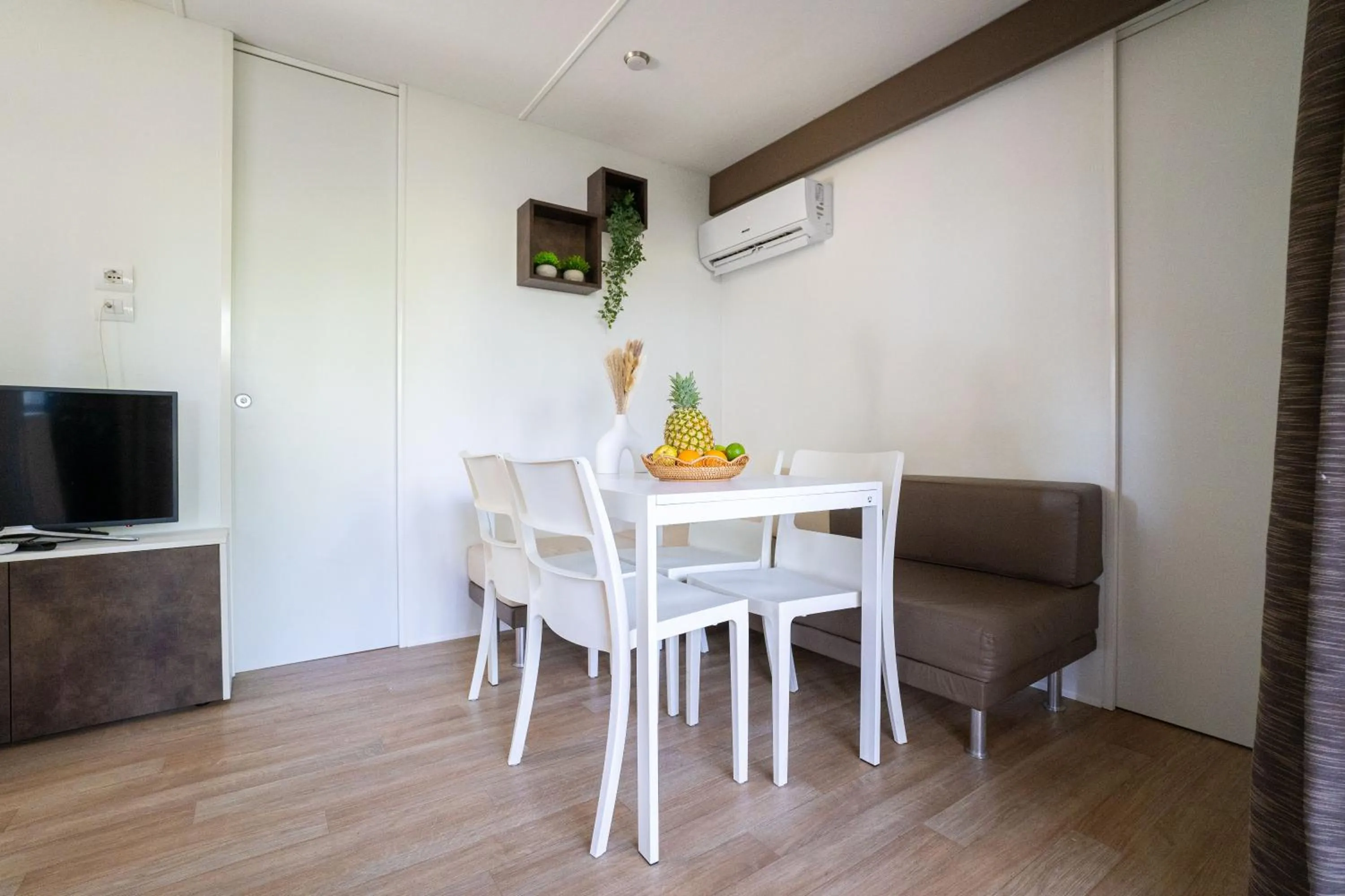 Living room in Club del Sole Adriano Family Camping Village