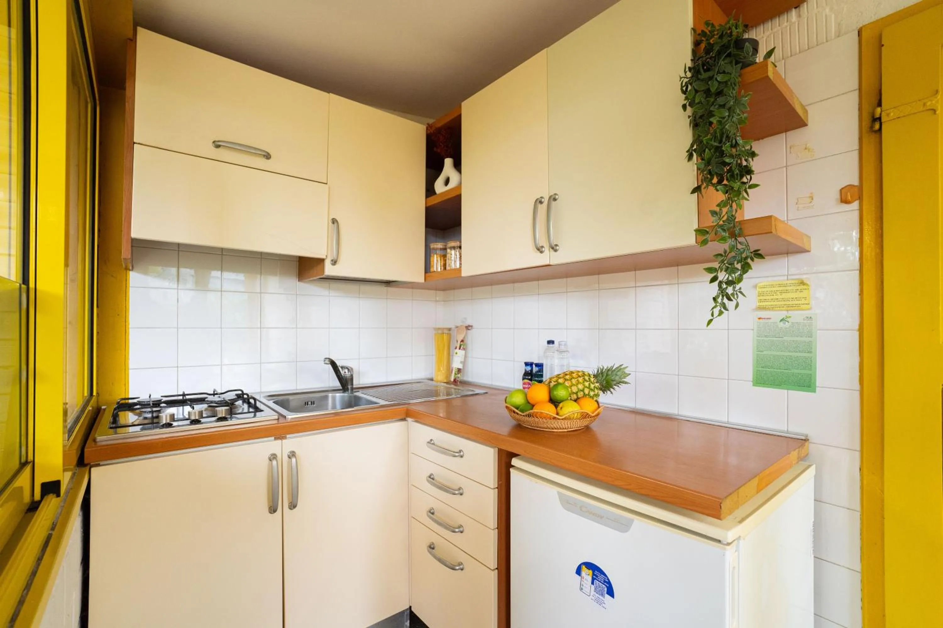 kitchen in Club del Sole Adriano Family Camping Village