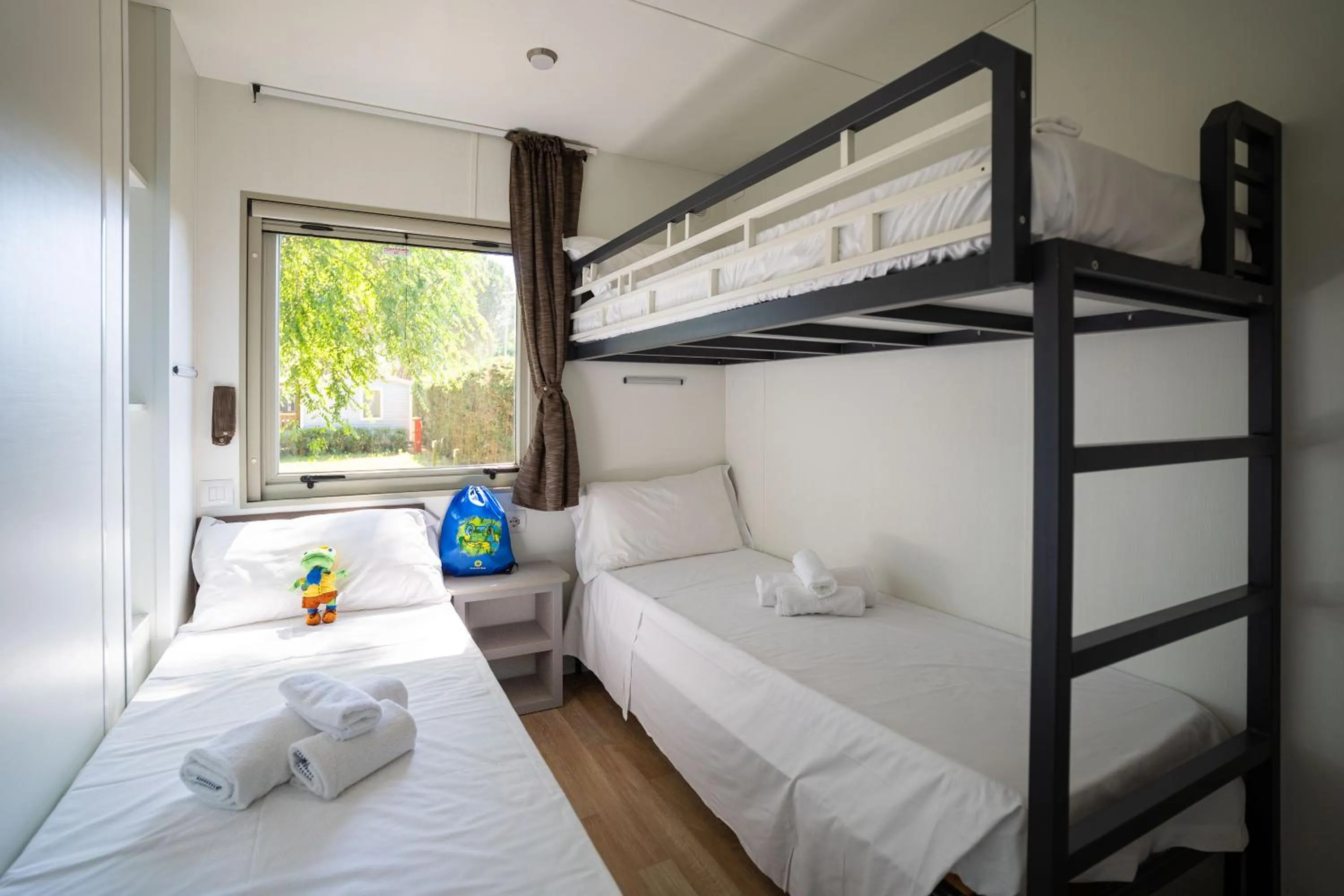 Bedroom, Bed in Club del Sole Adriano Family Camping Village