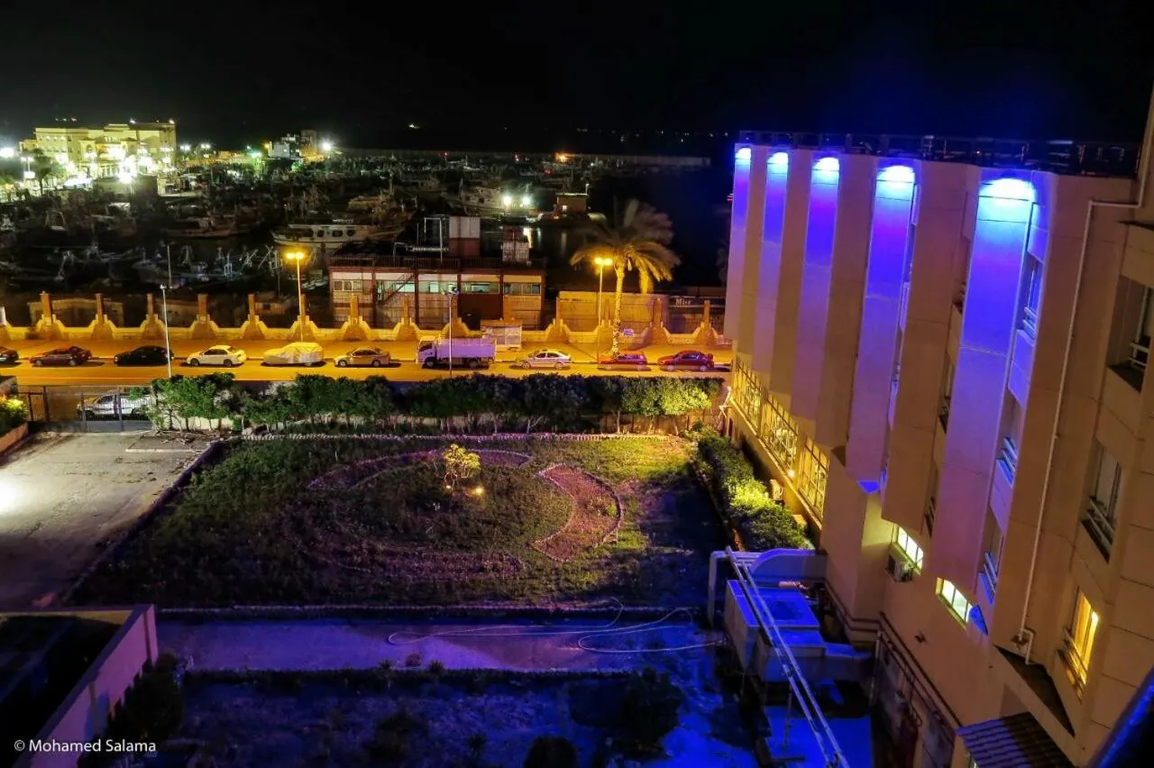 Garden view in Resta Port Said Hotel
