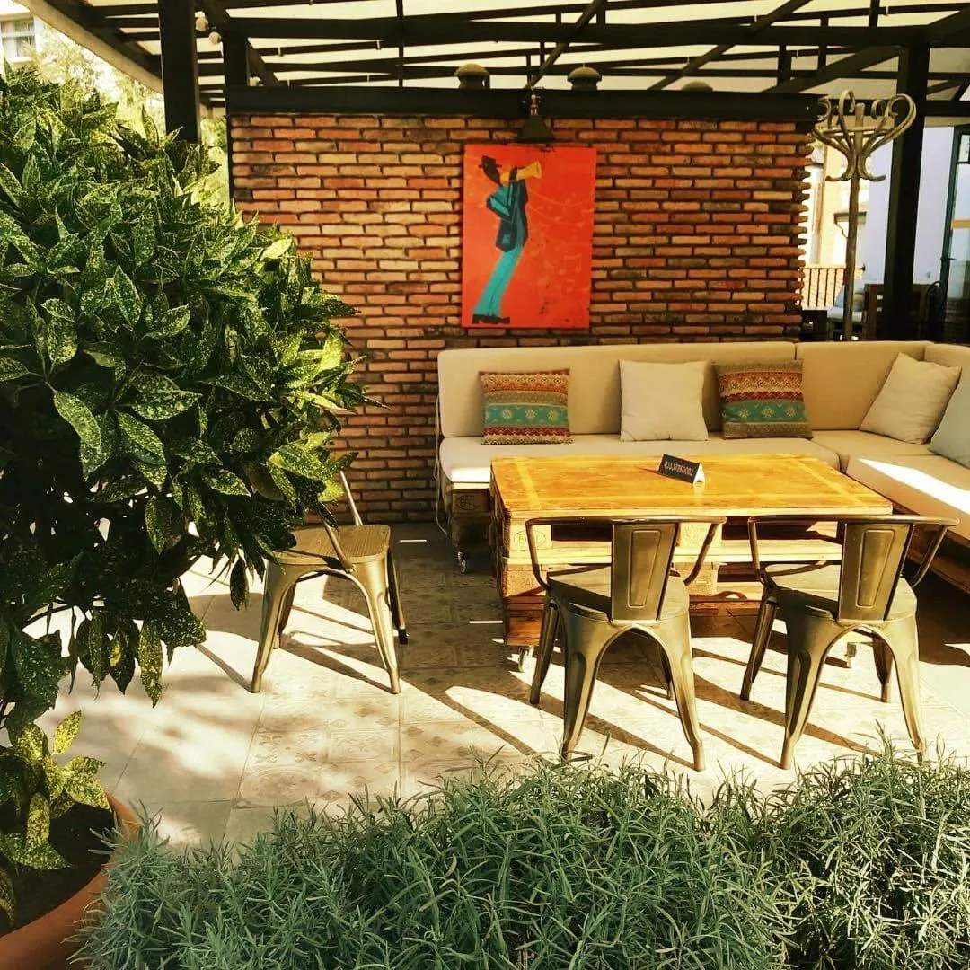 Dining area in Hotel Tela & Mareli Winery