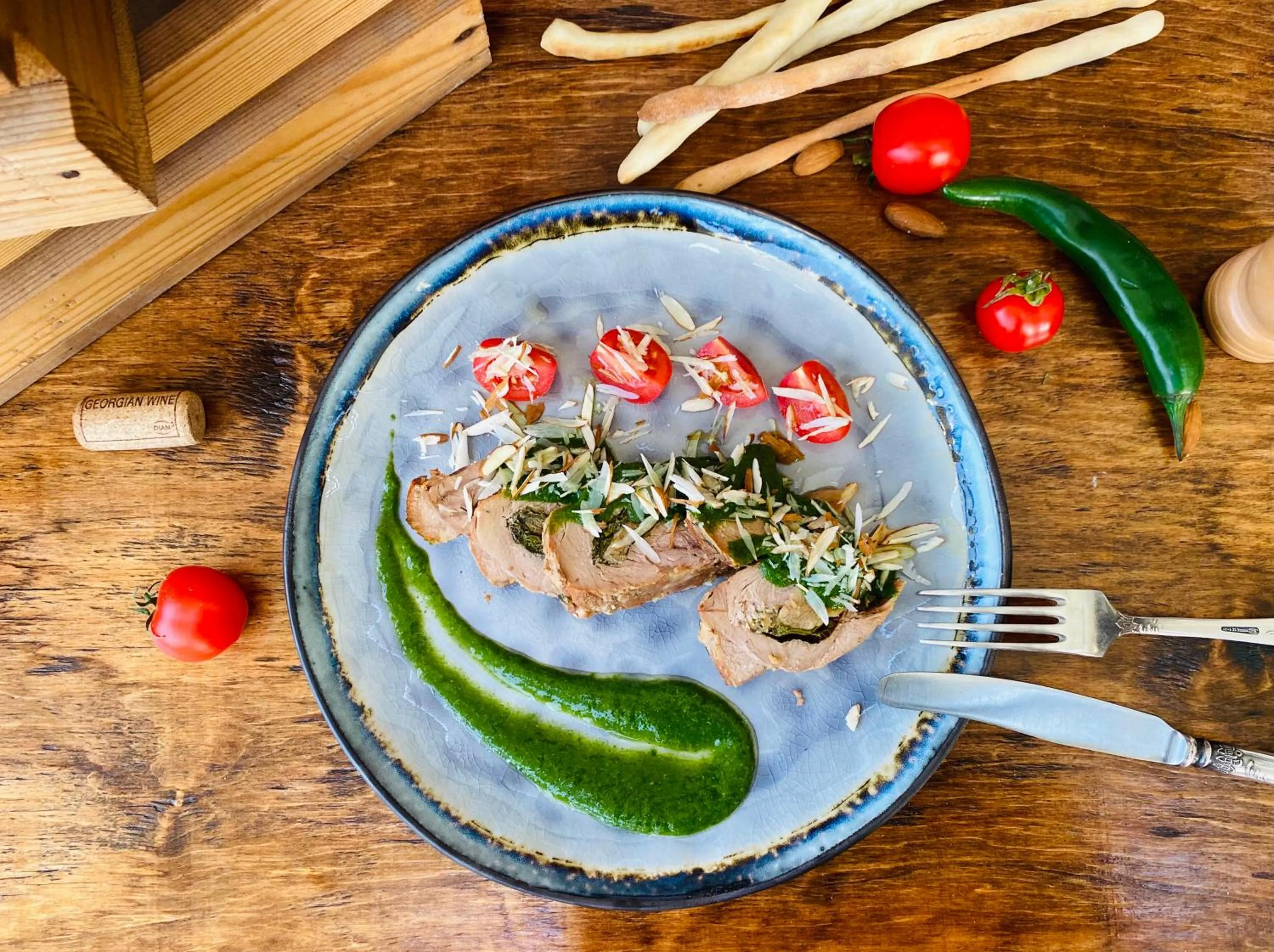 Food and drinks in Hotel Tela & Mareli Winery