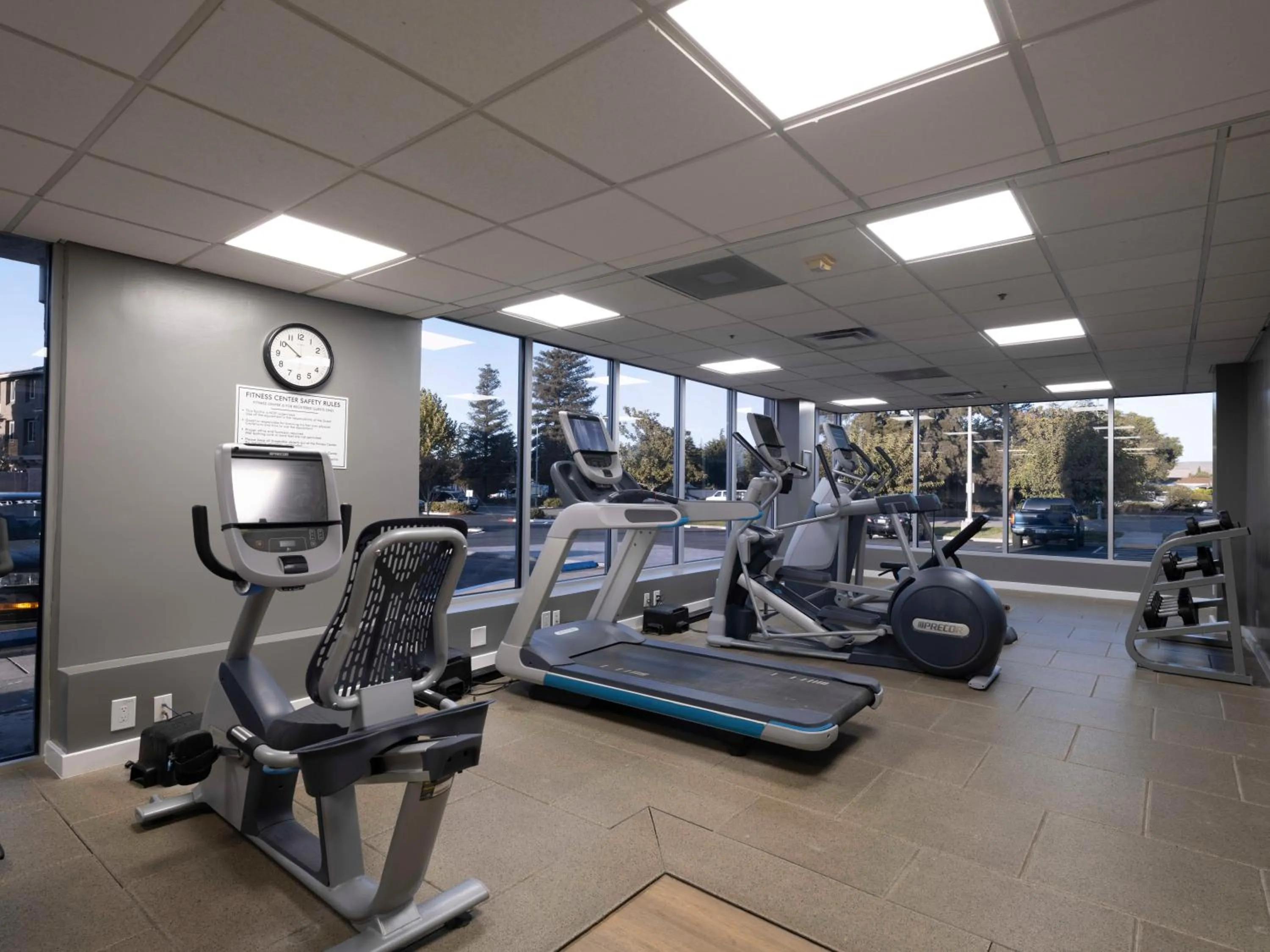 Fitness centre/facilities in DoubleTree by Hilton Livermore, CA