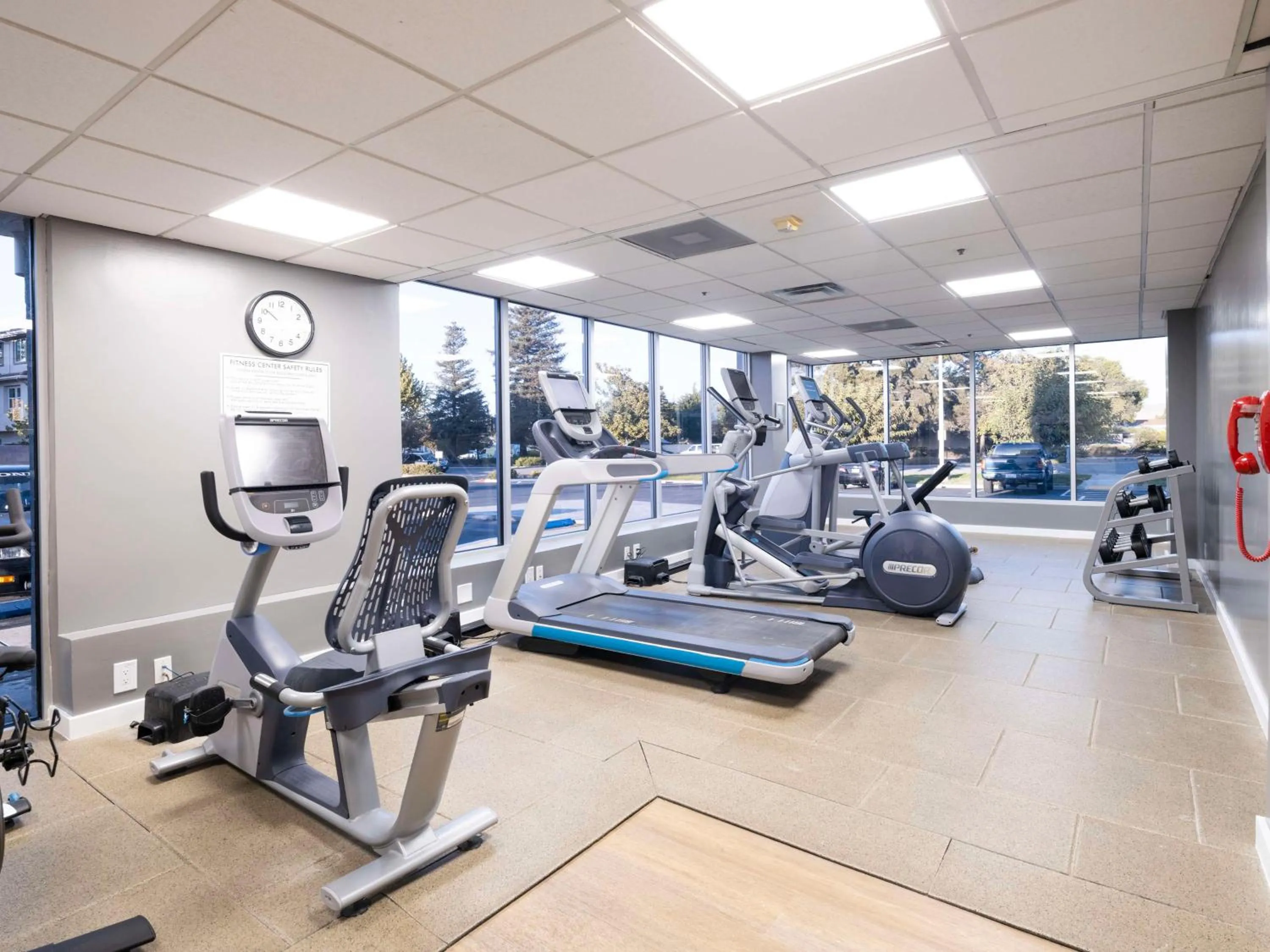 Fitness centre/facilities in DoubleTree by Hilton Livermore, CA