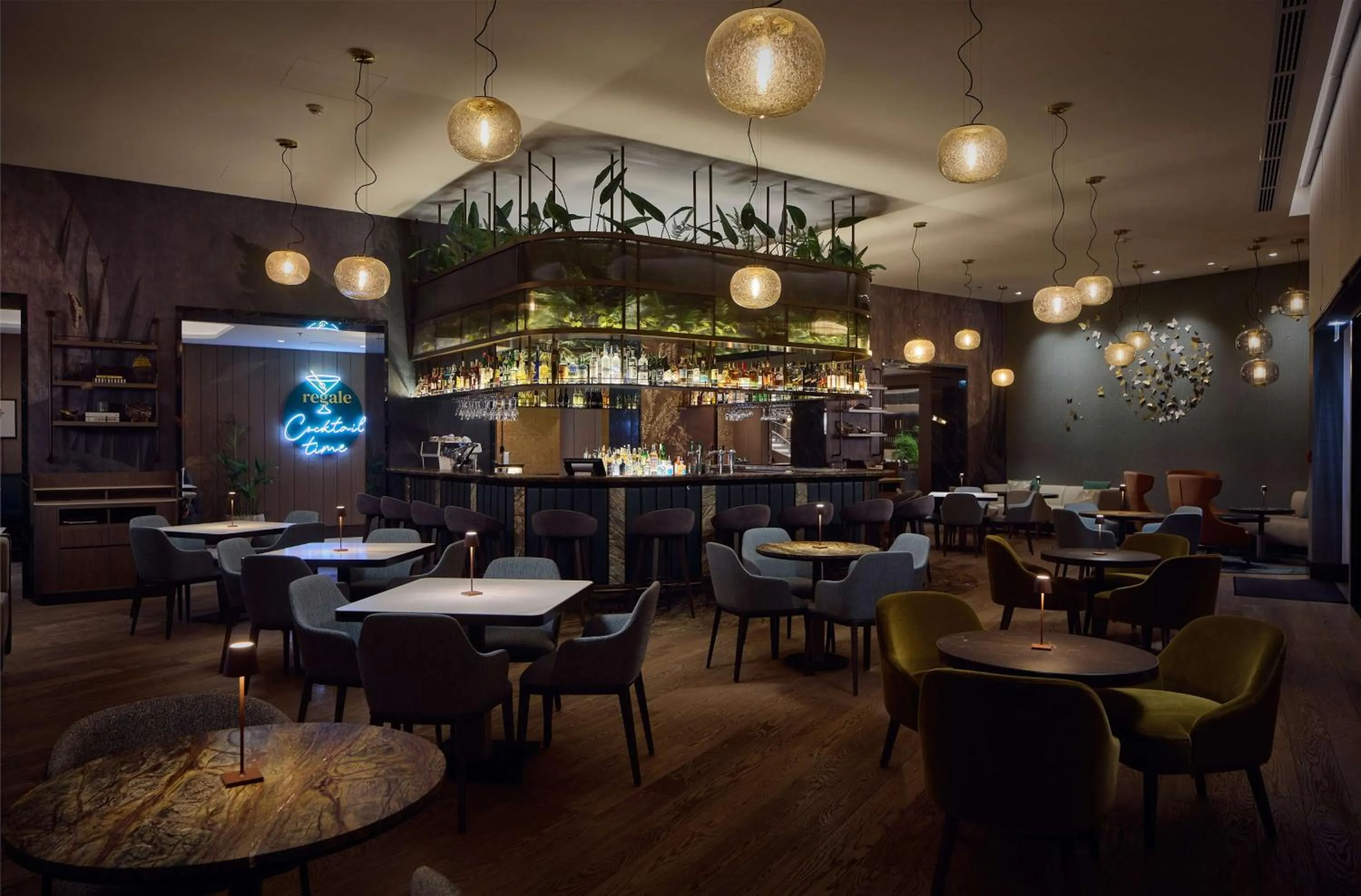 Lounge or bar in Hilton Sofia