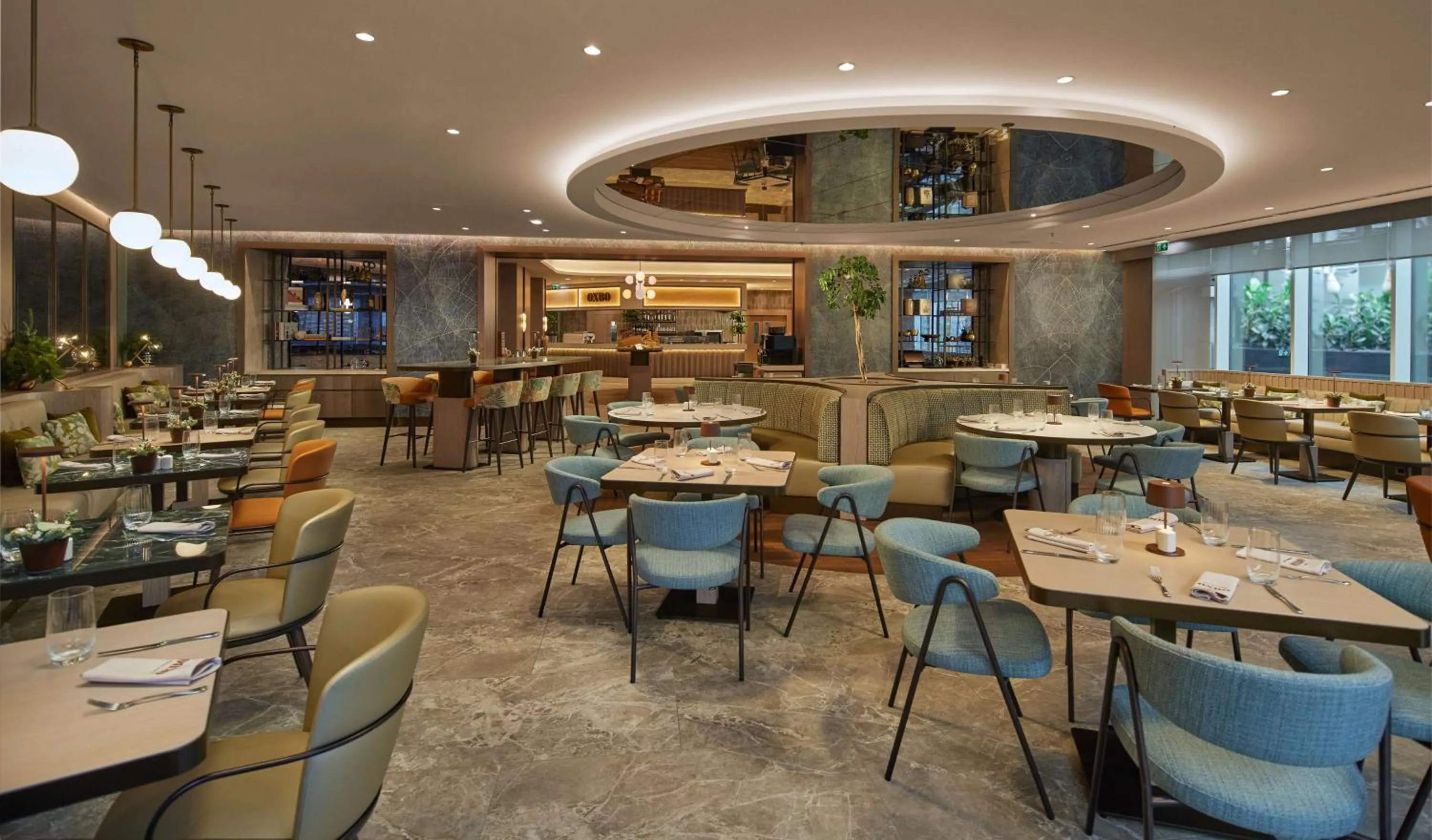 Restaurant/places to eat in Hilton Sofia