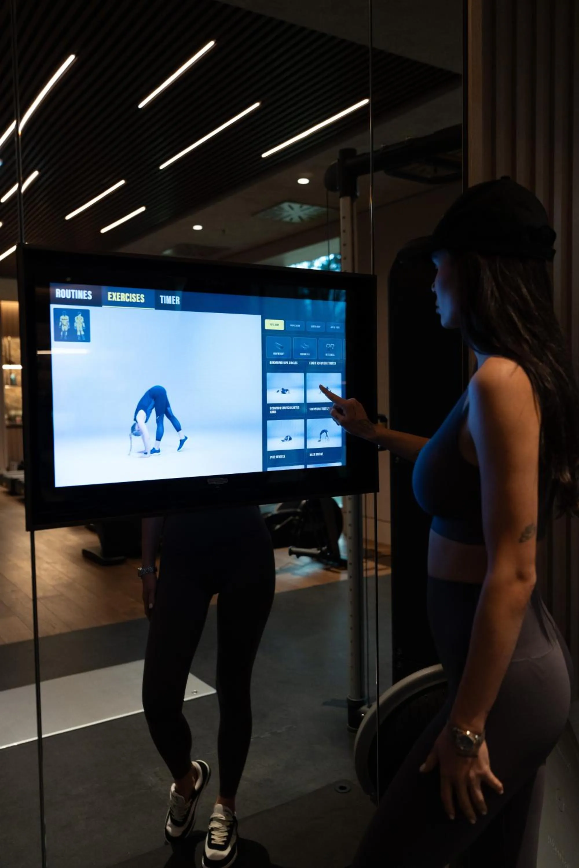 Fitness centre/facilities in Hilton Sofia