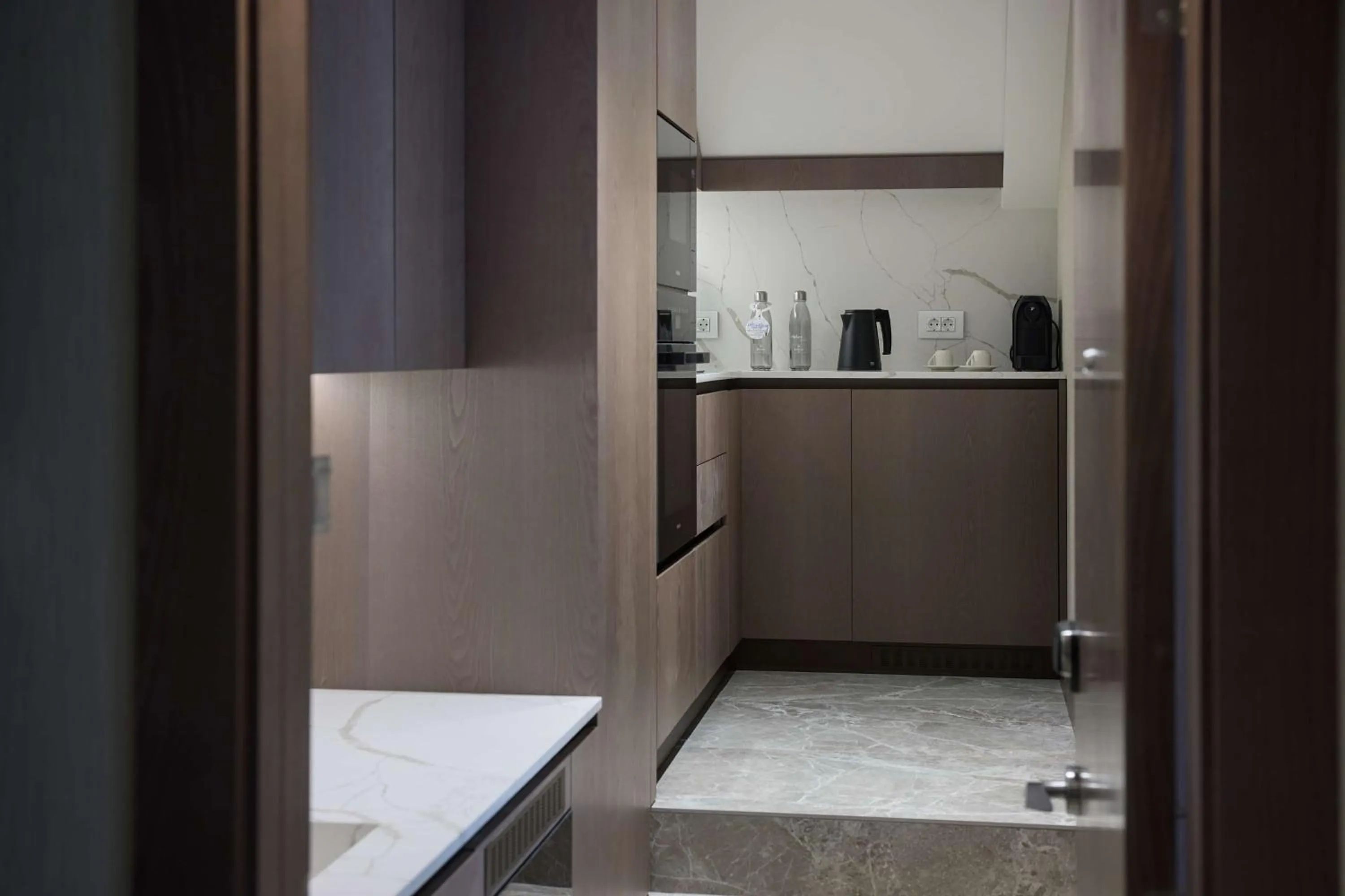 Kitchen or kitchenette in Hilton Sofia