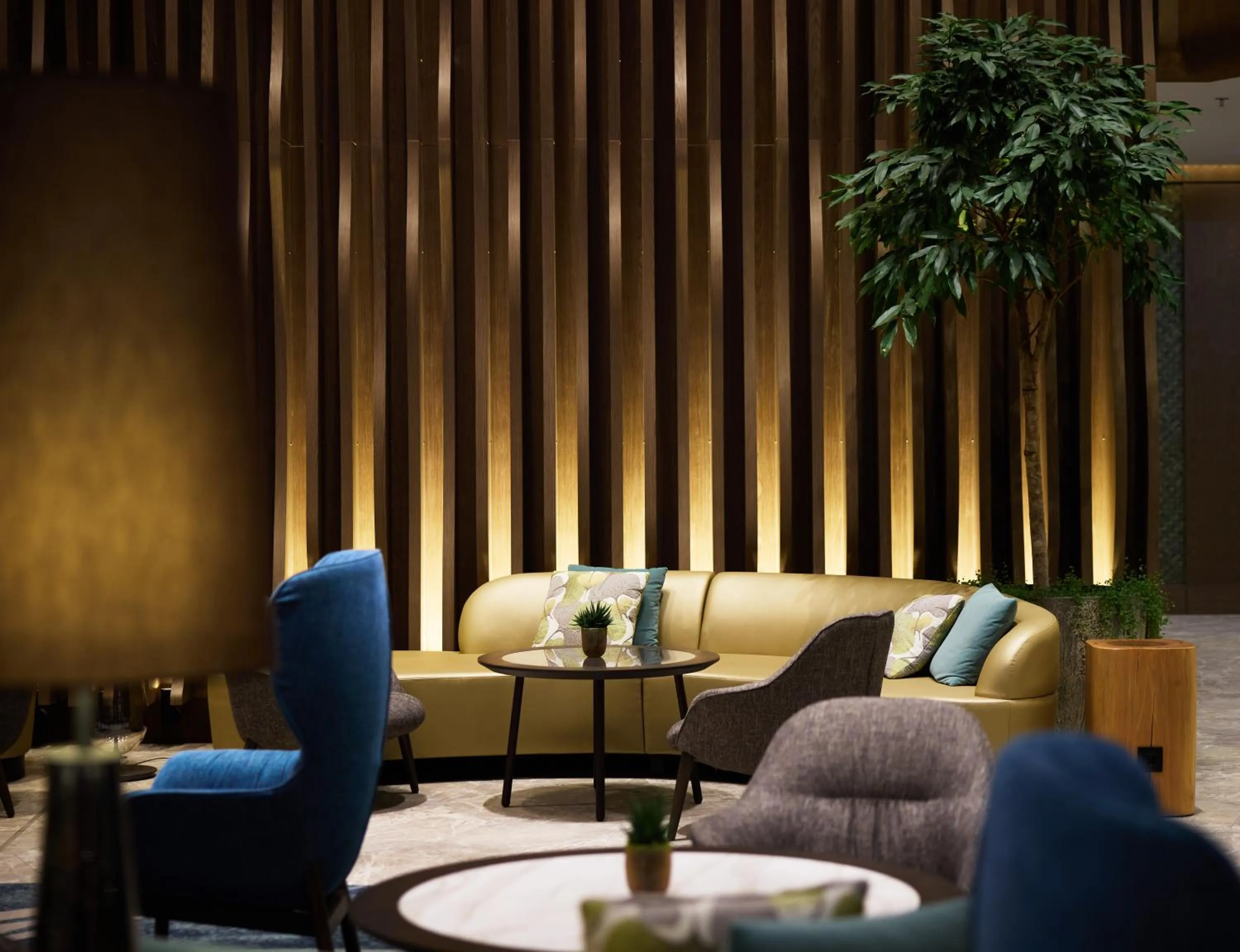 Lobby or reception in Hilton Sofia