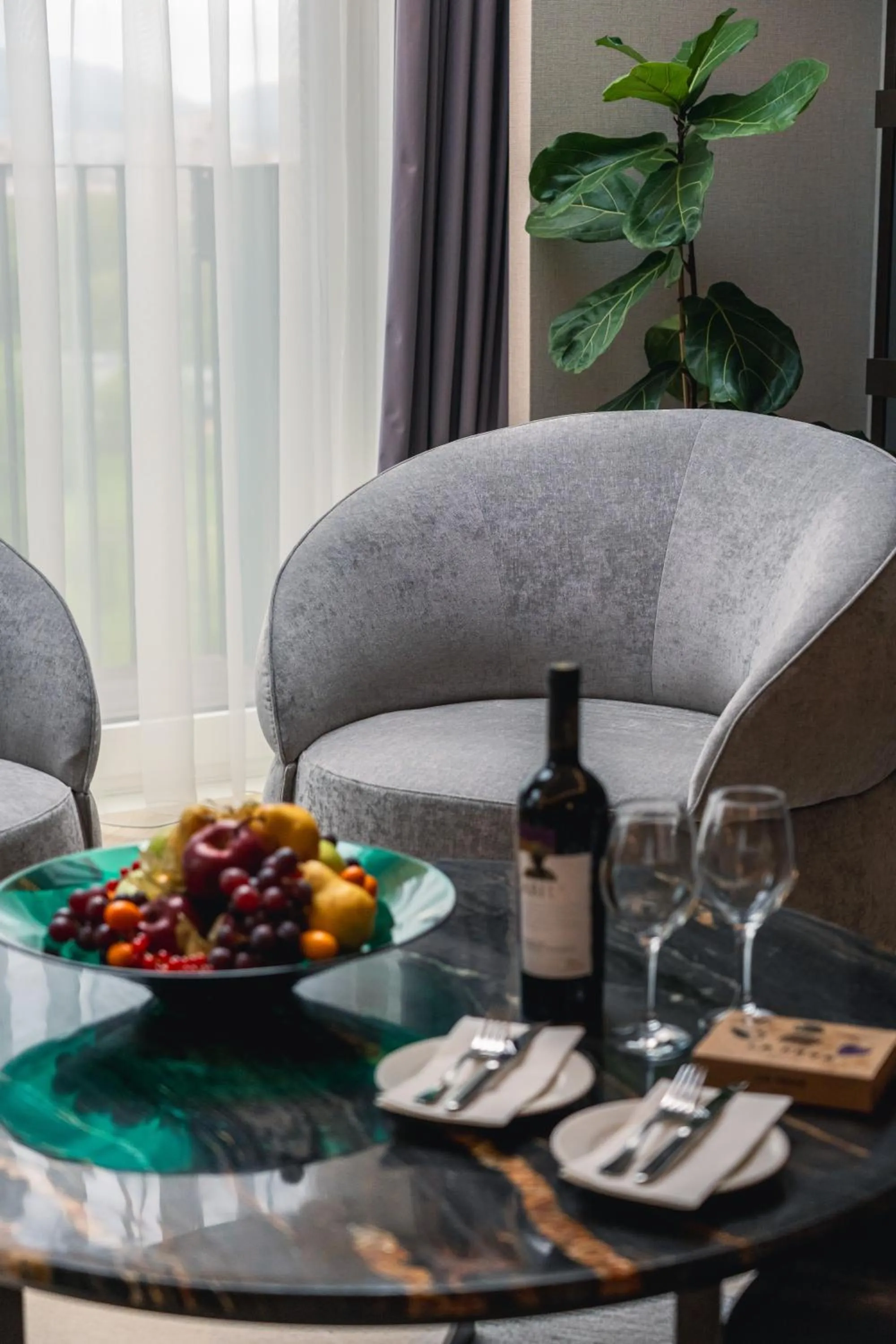 Living room in Hilton Sofia