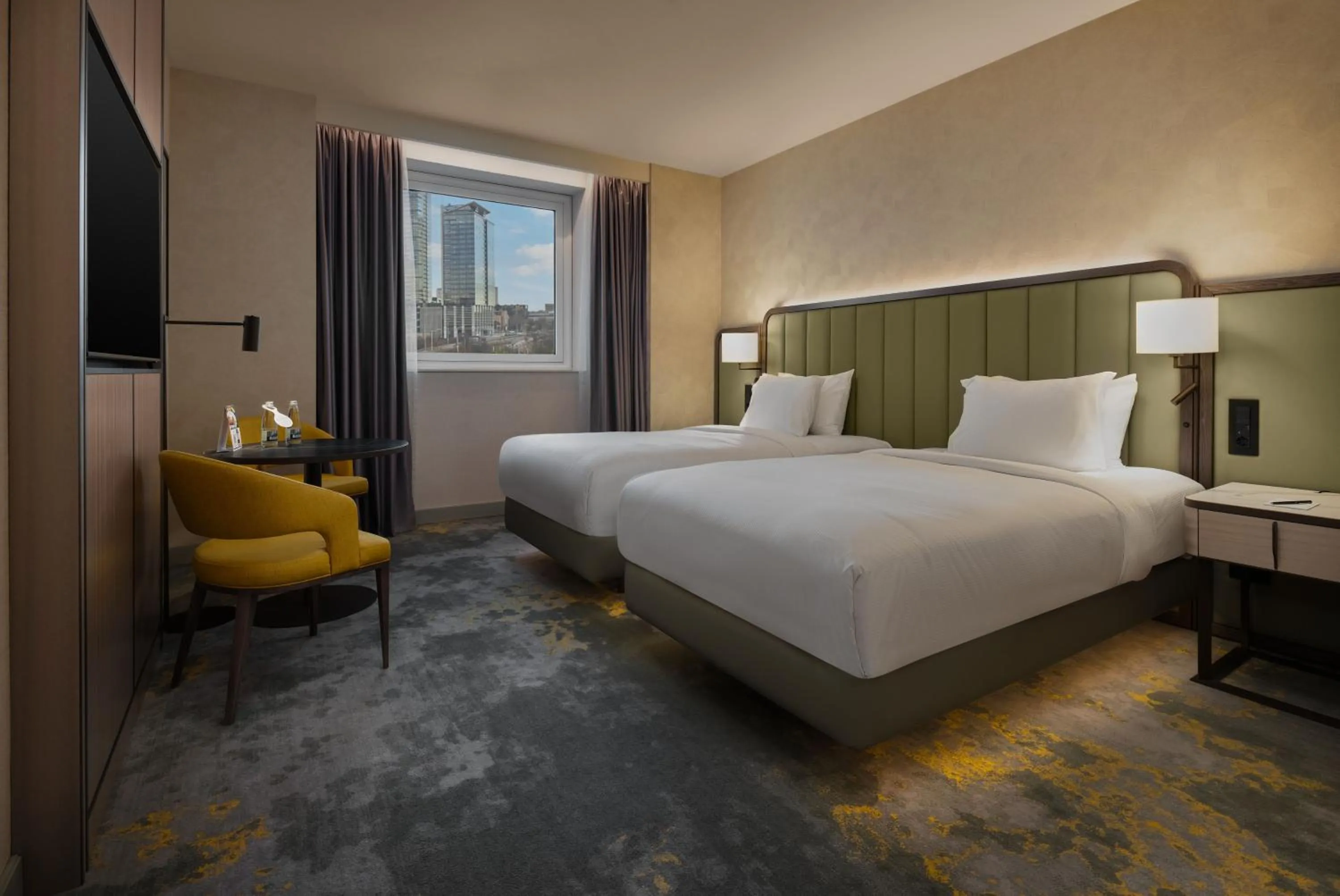 Bedroom, Bed in Hilton Sofia