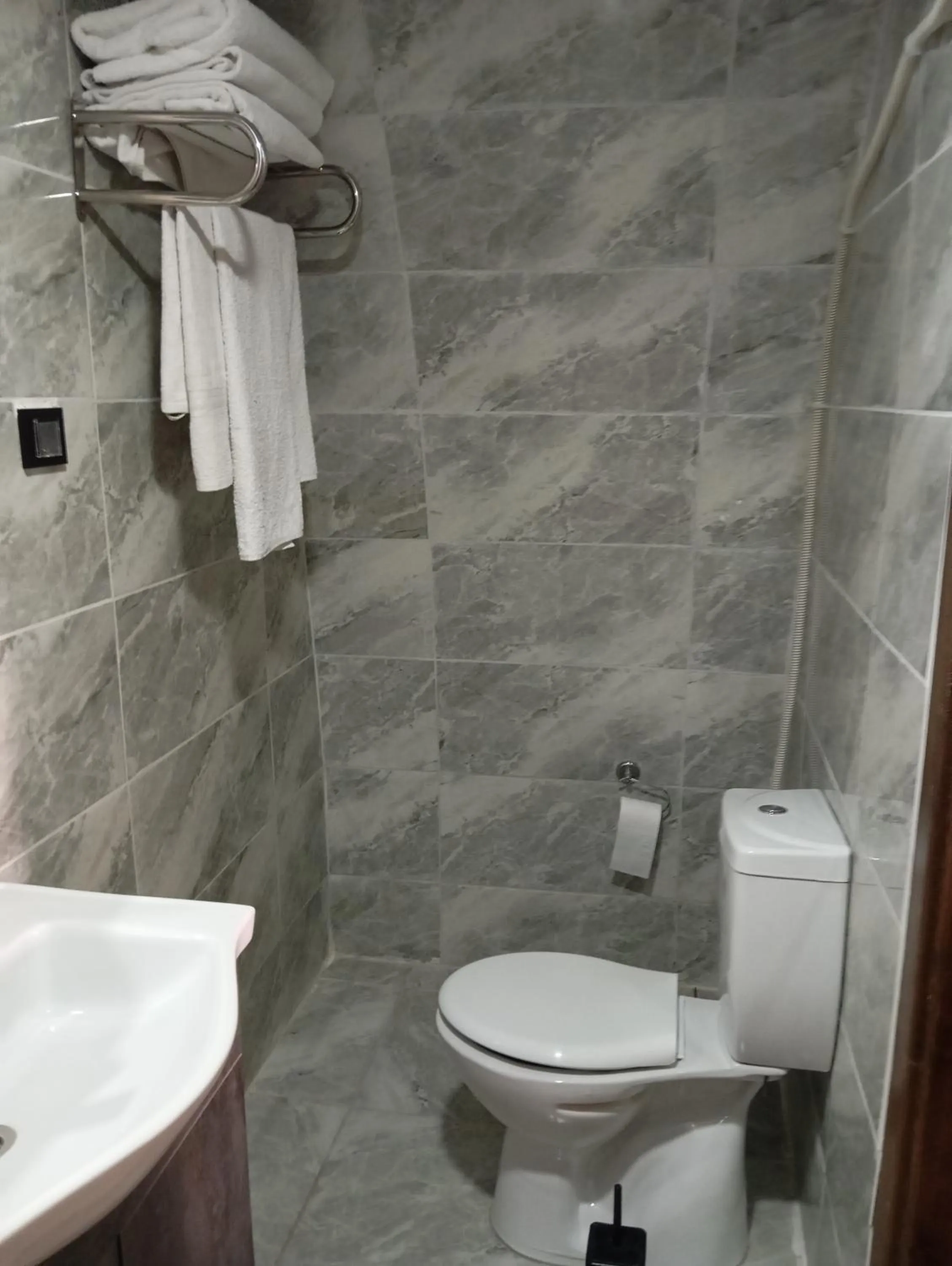 Shower in Aslan Guest House