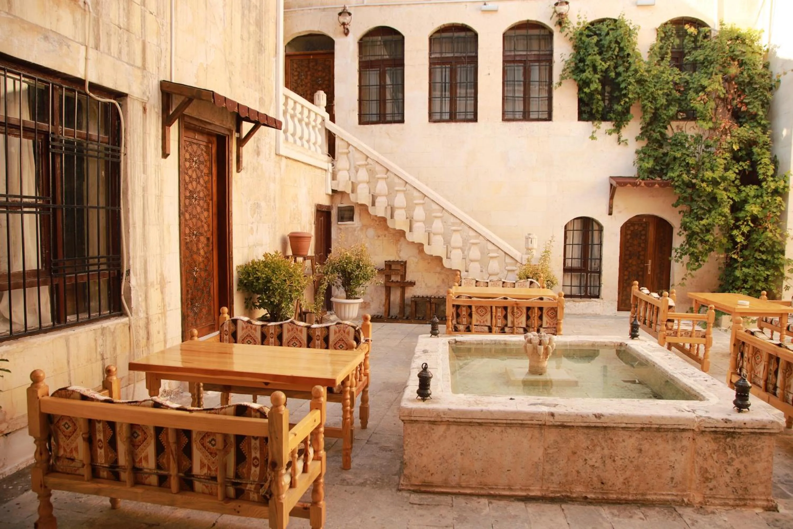 Patio in Aslan Guest House